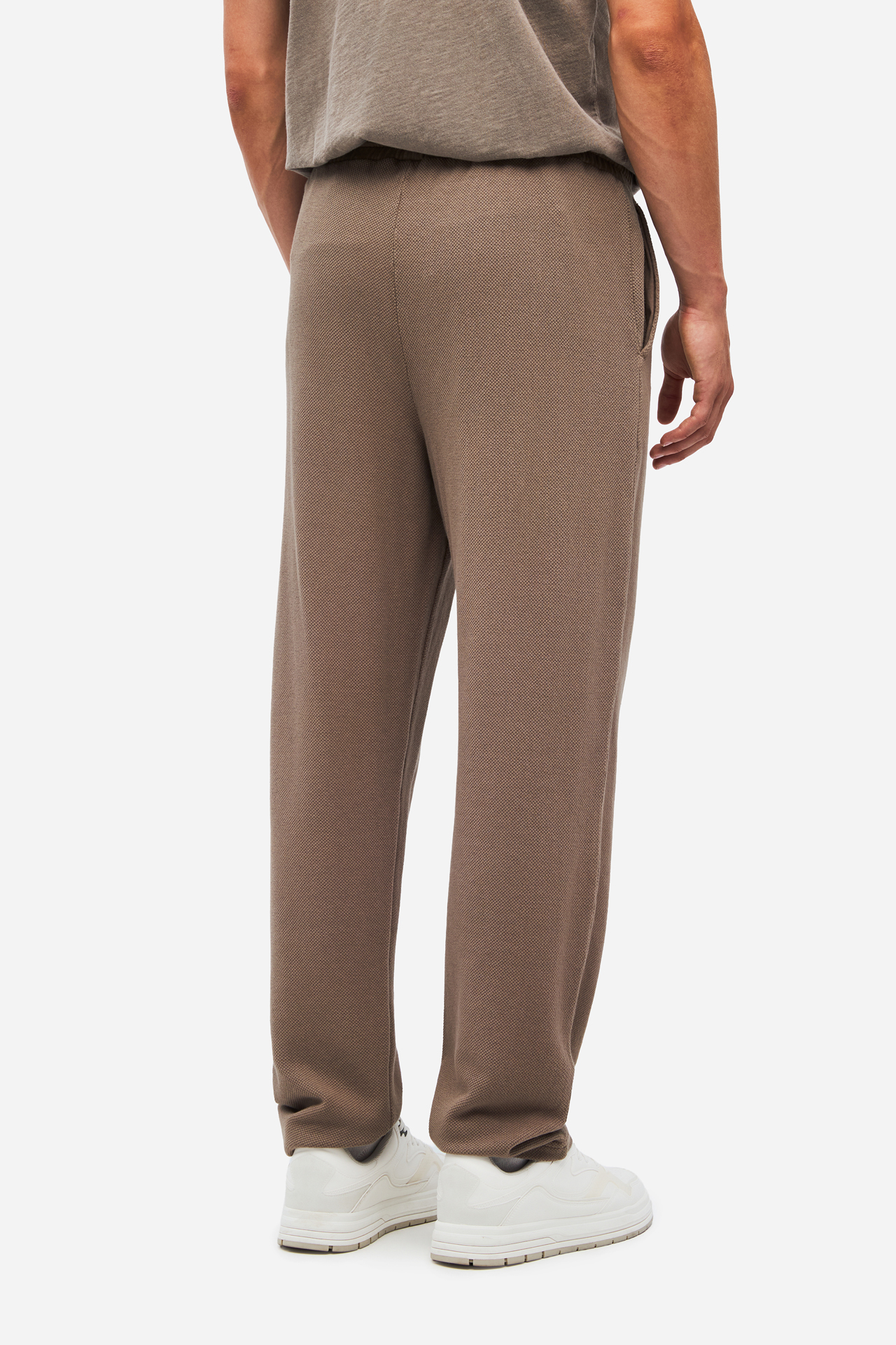 PIQUET FLEECE SWEATPANTS