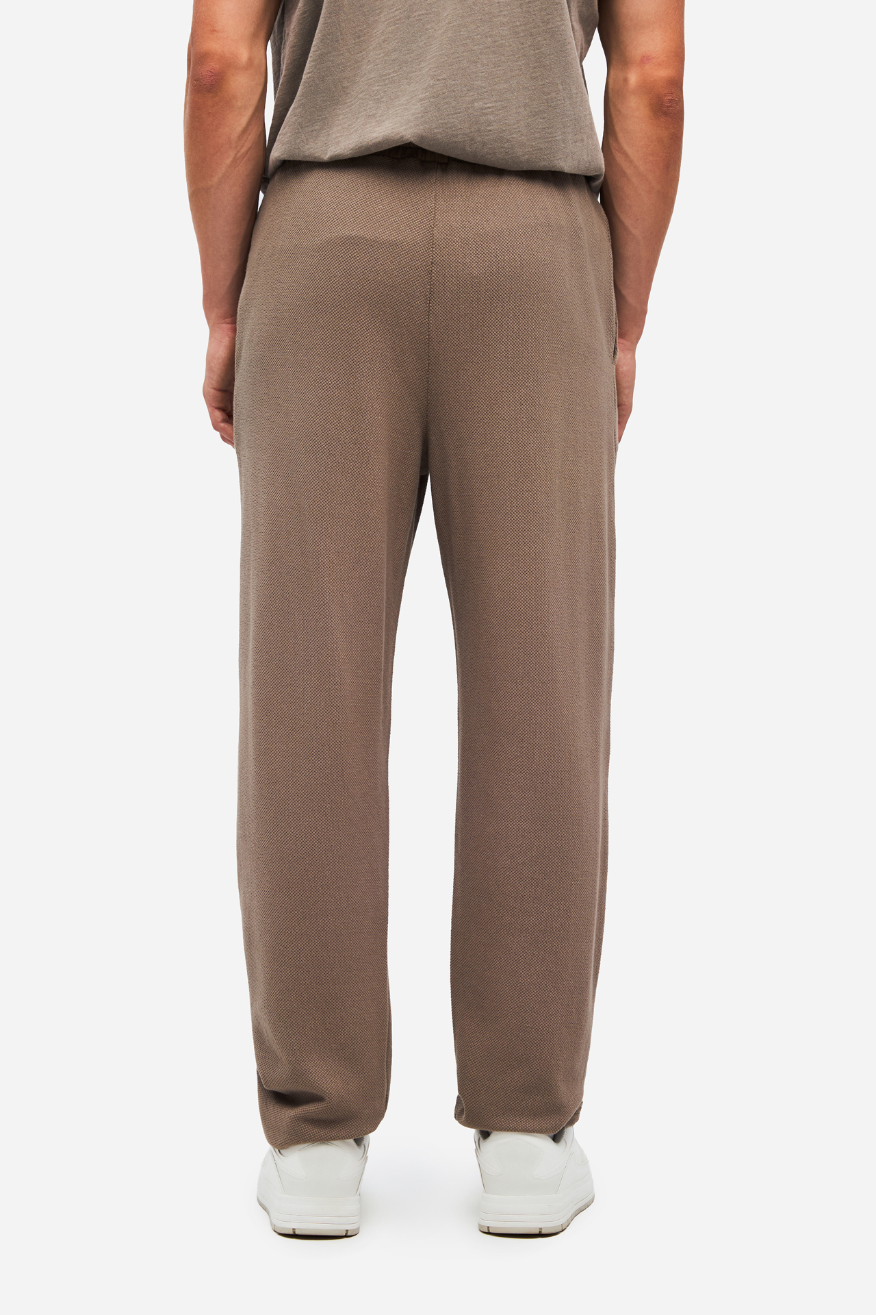 PIQUET FLEECE SWEATPANTS