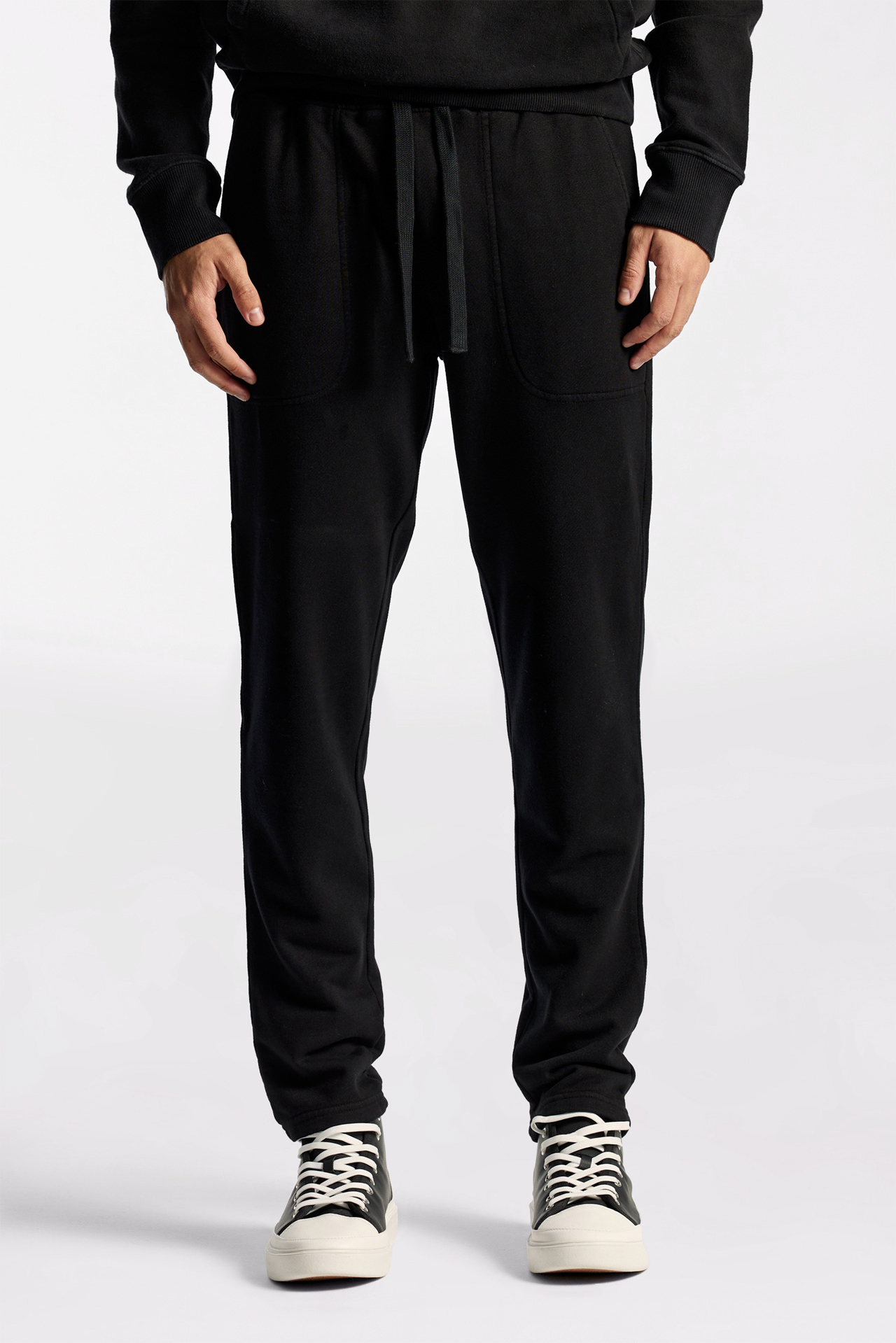 Men's Cotton Sweatpants with Stitching