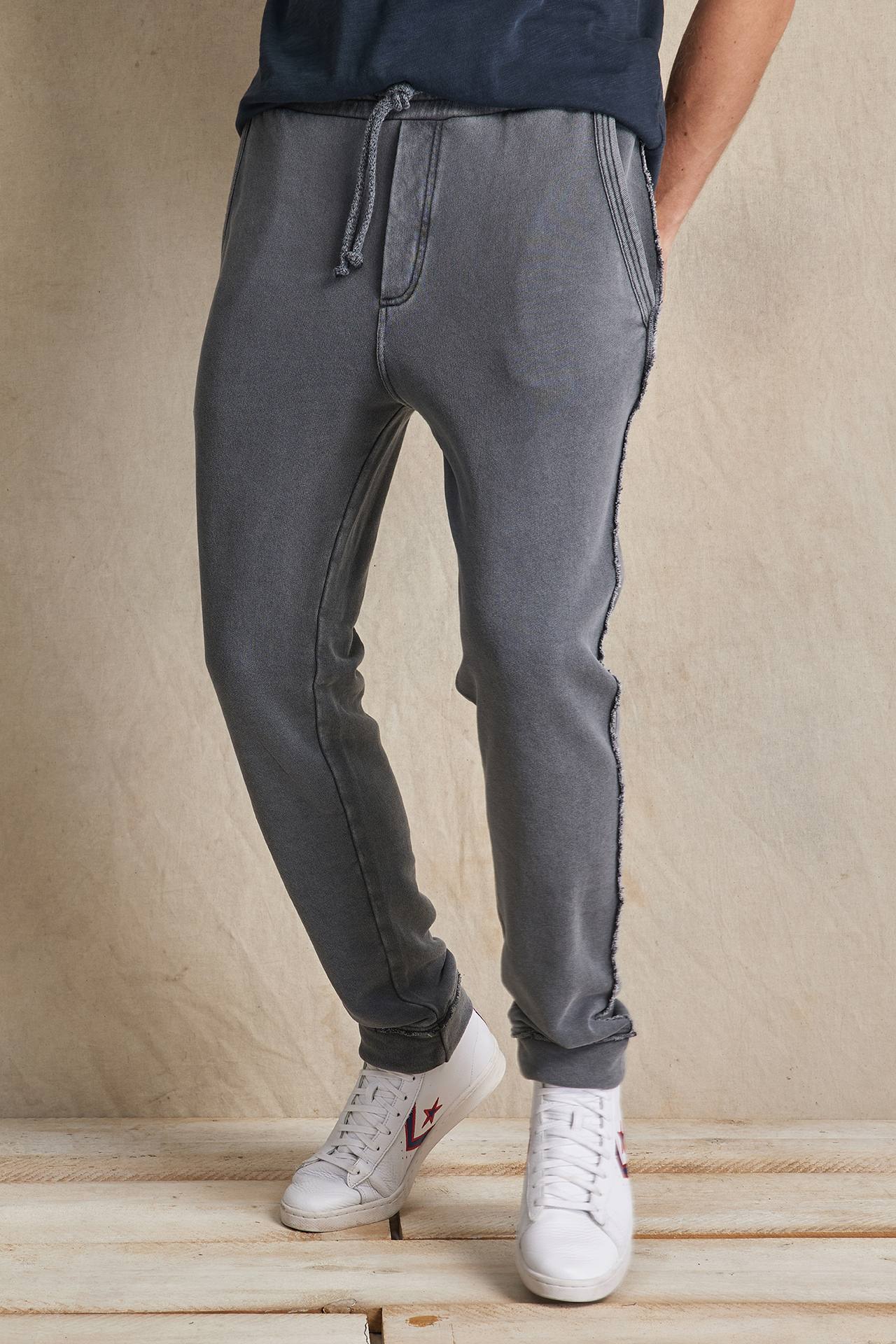 ACID LOOSE KNIT RAW-CUT JOGGER