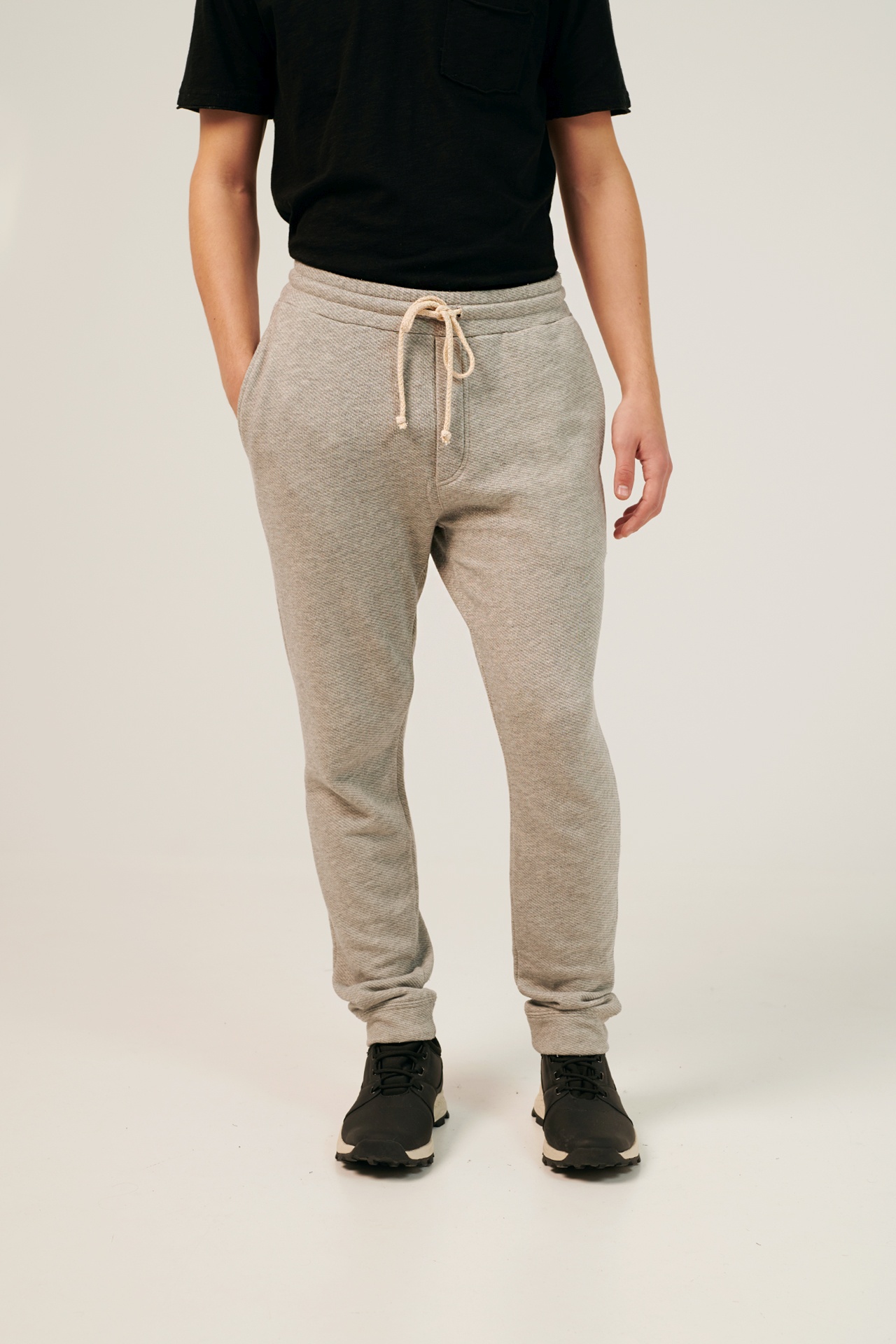 DIAGONAL MELANGE JOGGER