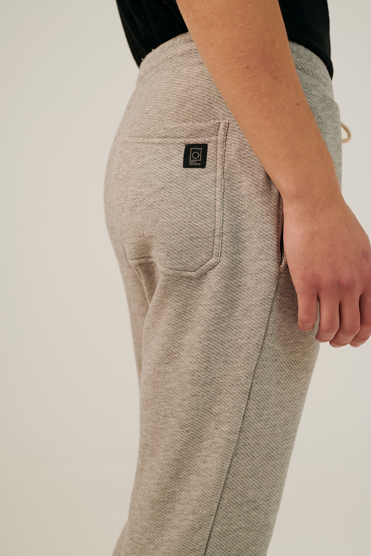 DIAGONAL MELANGE JOGGER