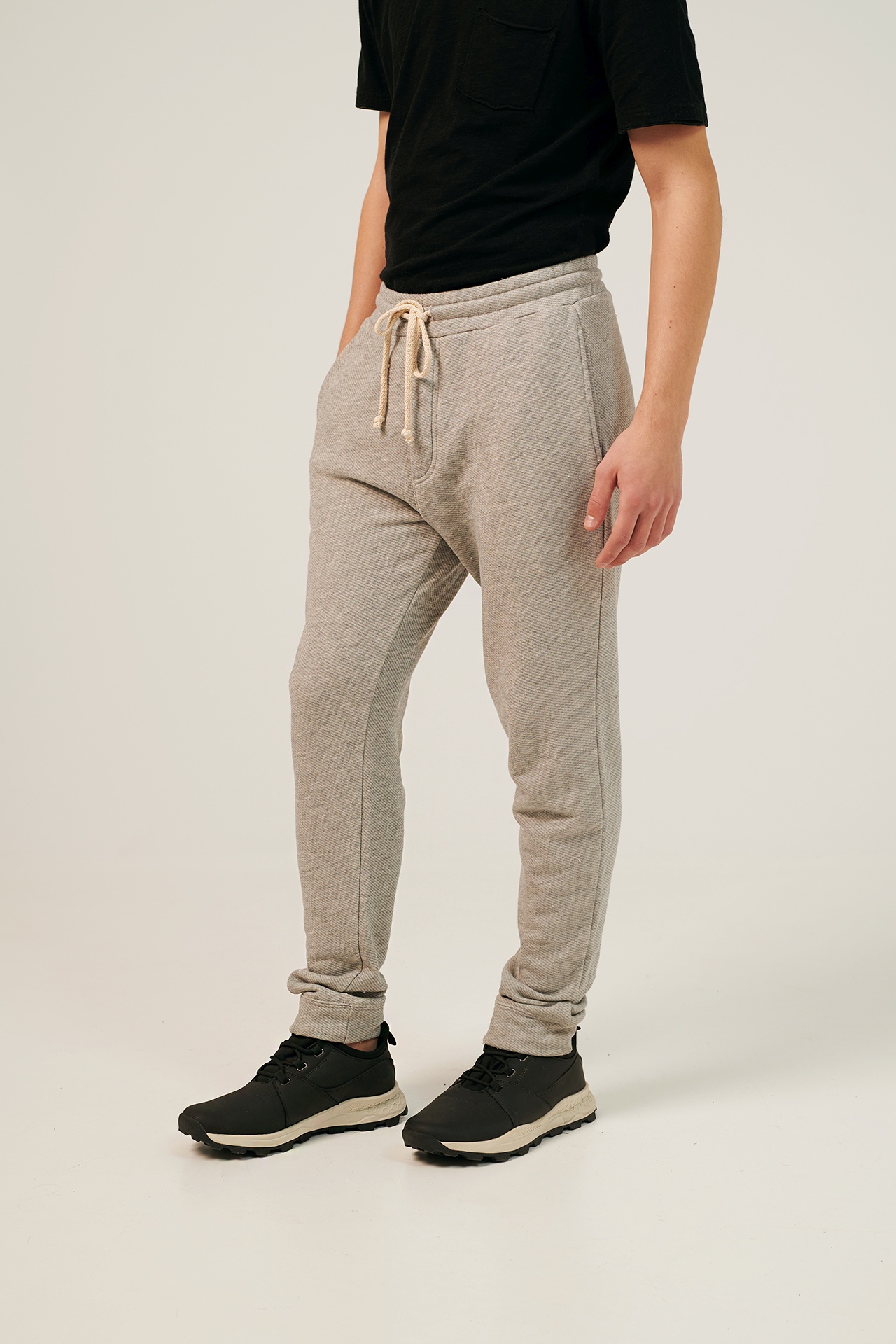 DIAGONAL MELANGE JOGGER
