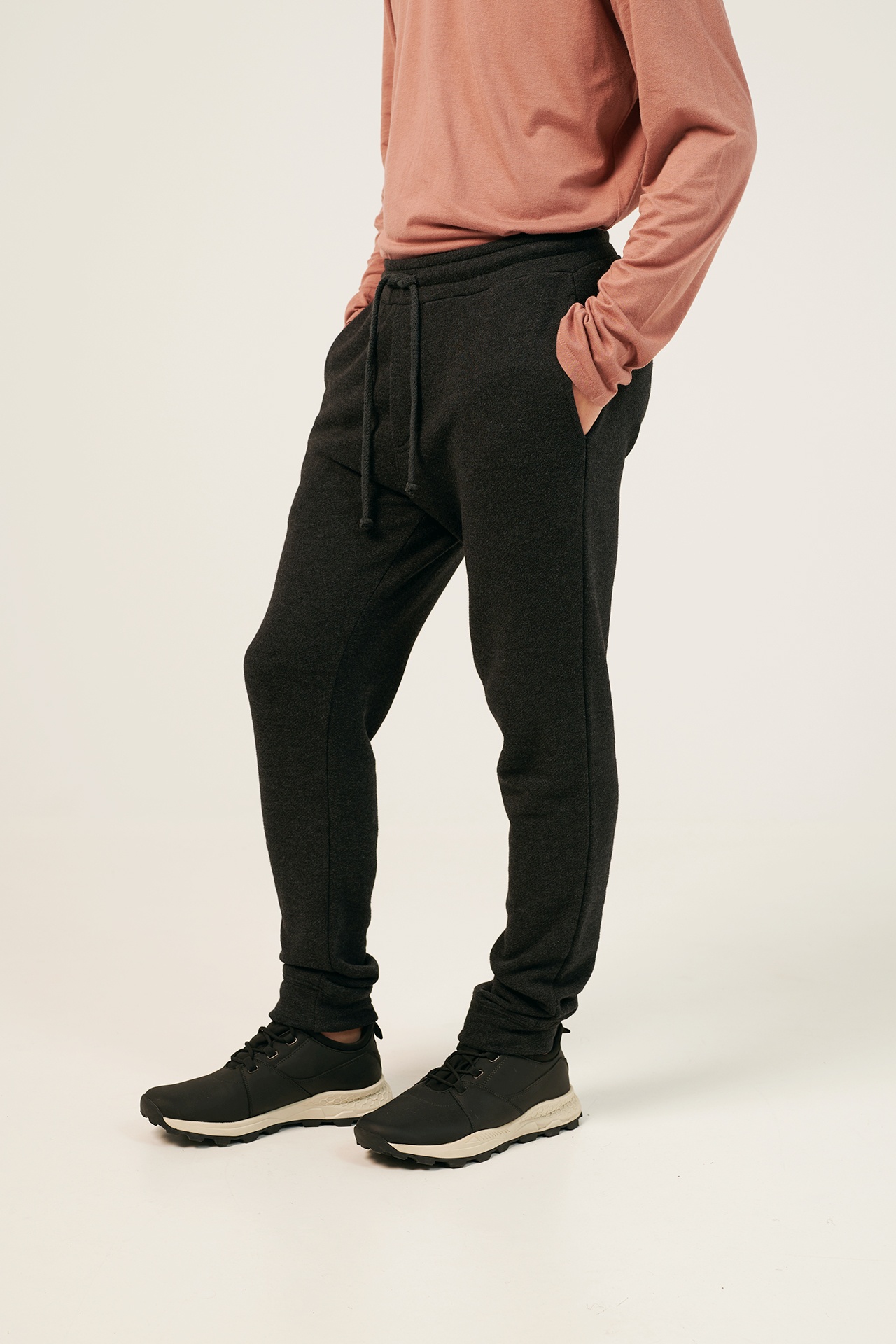 DIAGONAL MELANGE JOGGER