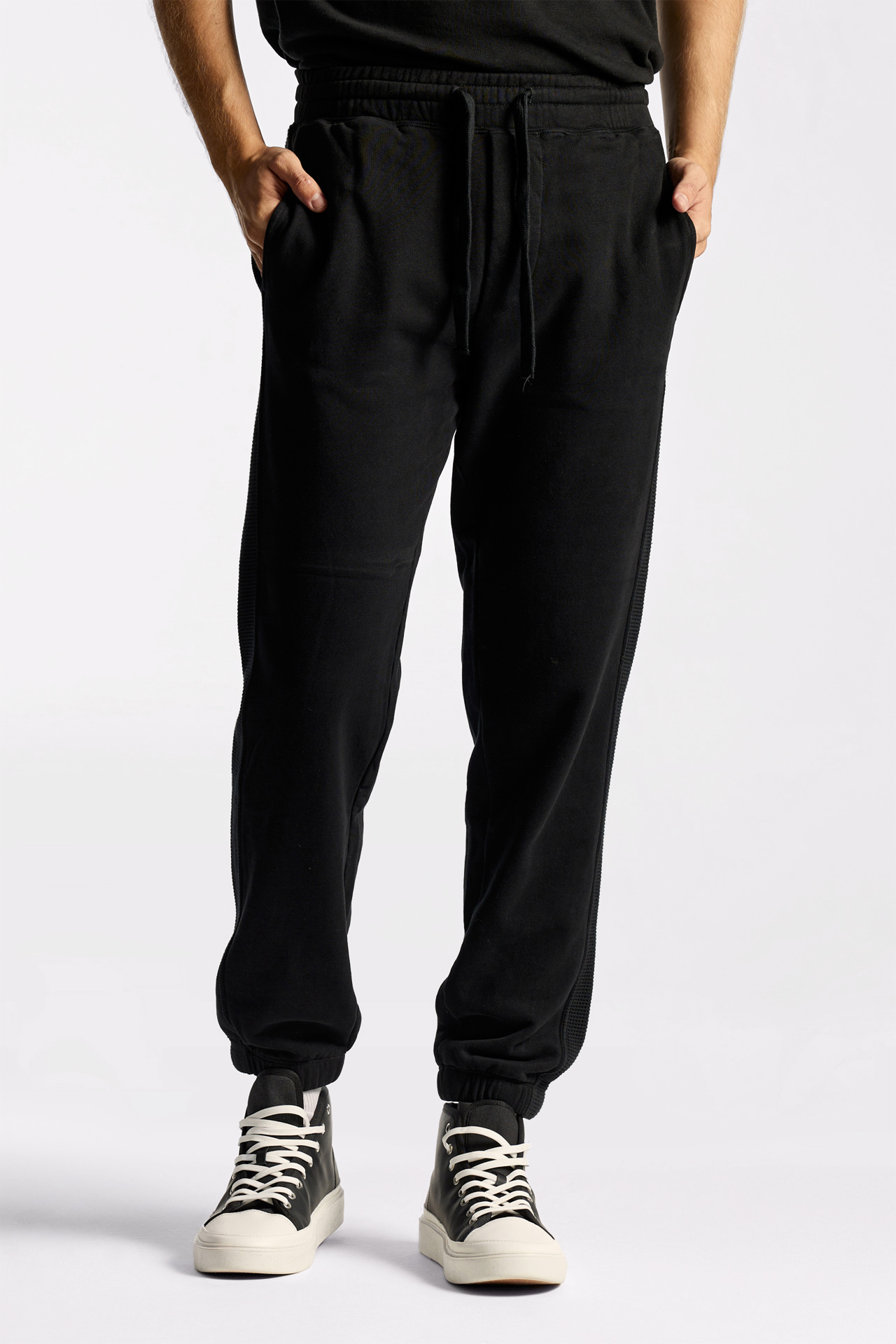 Regular Fit Waffle Sweatpants