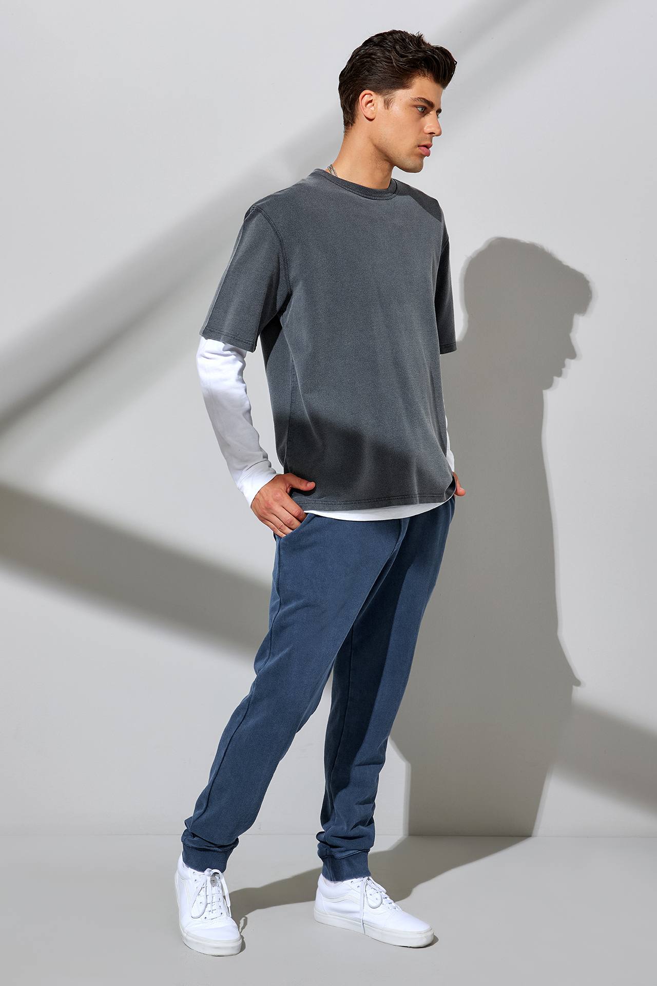 ACID LOOSE KNIT TRIANGLE POCKET SP