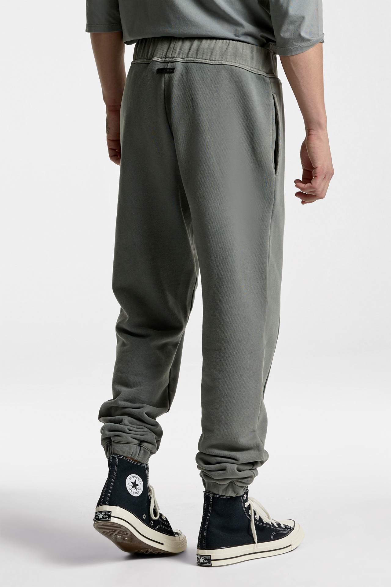 Oversized Pleated Sweatpants