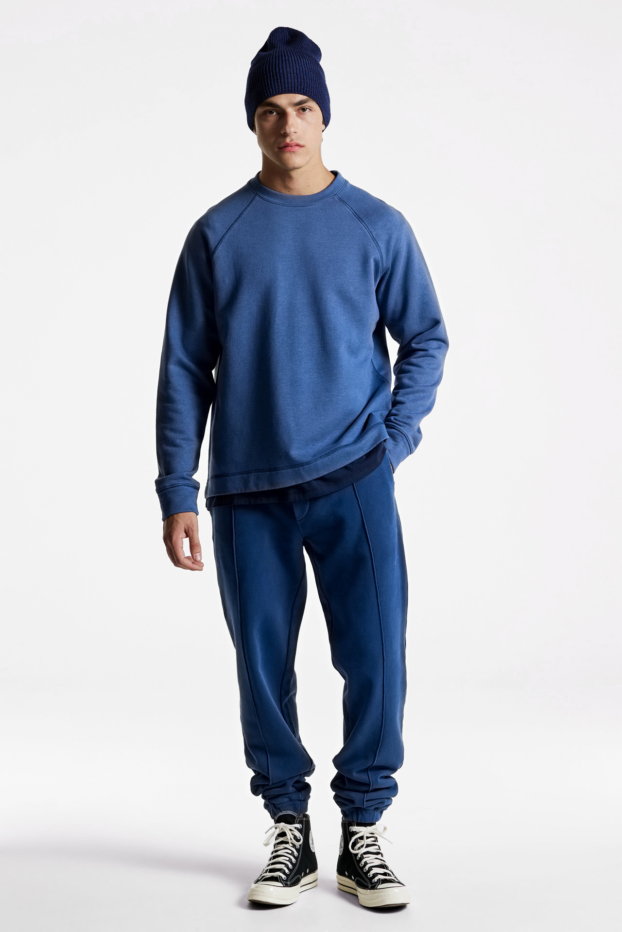 Oversized Pleated Sweatpants