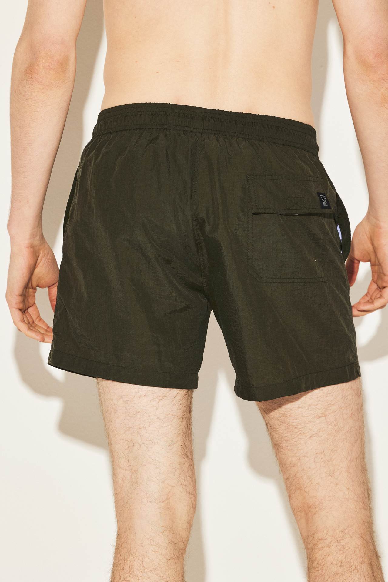 Tailored Swim Shorts With Drowstring