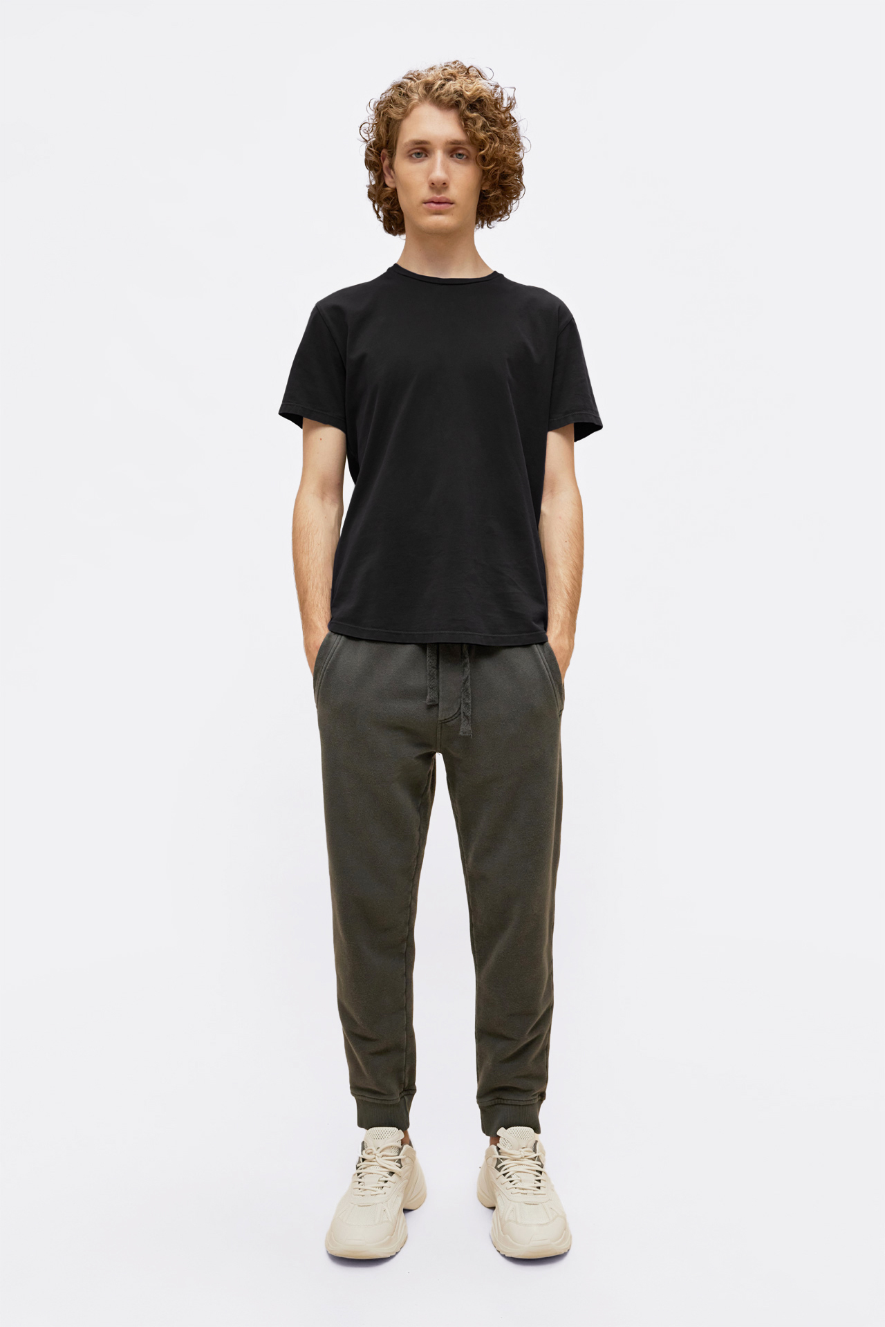 Curved Hem T-Shirt