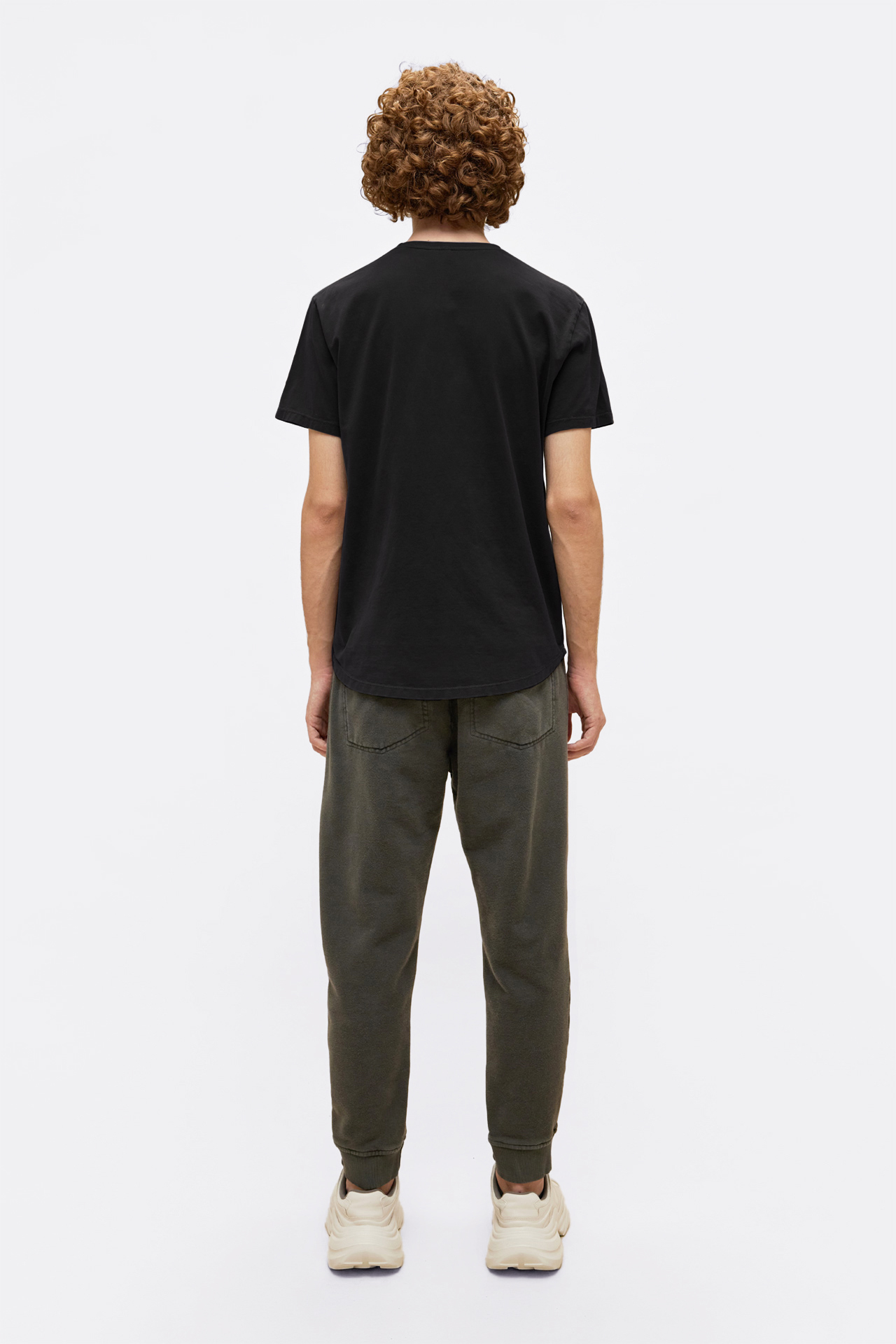 Curved Hem T-Shirt