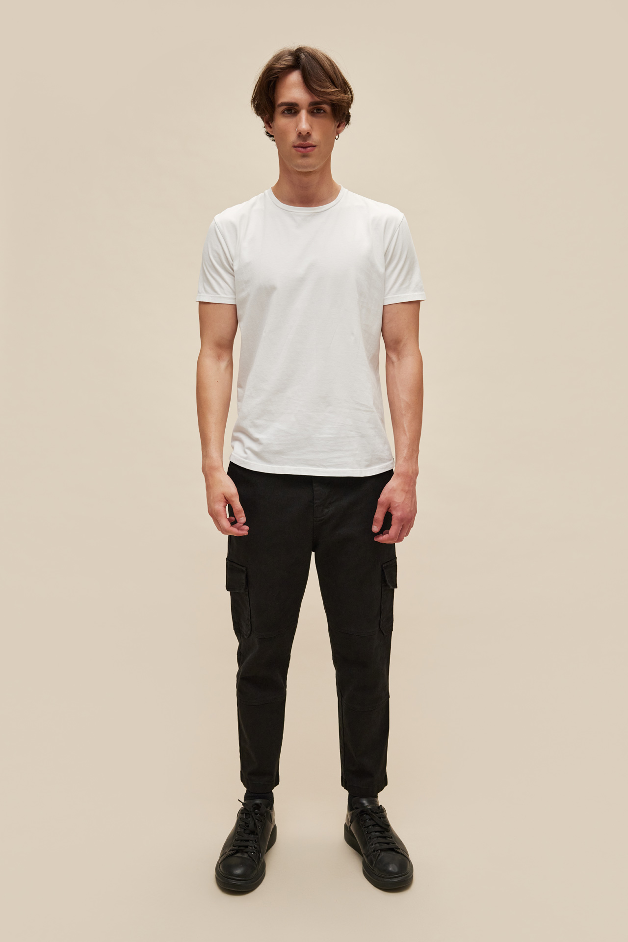 Curved Hem T-Shirt