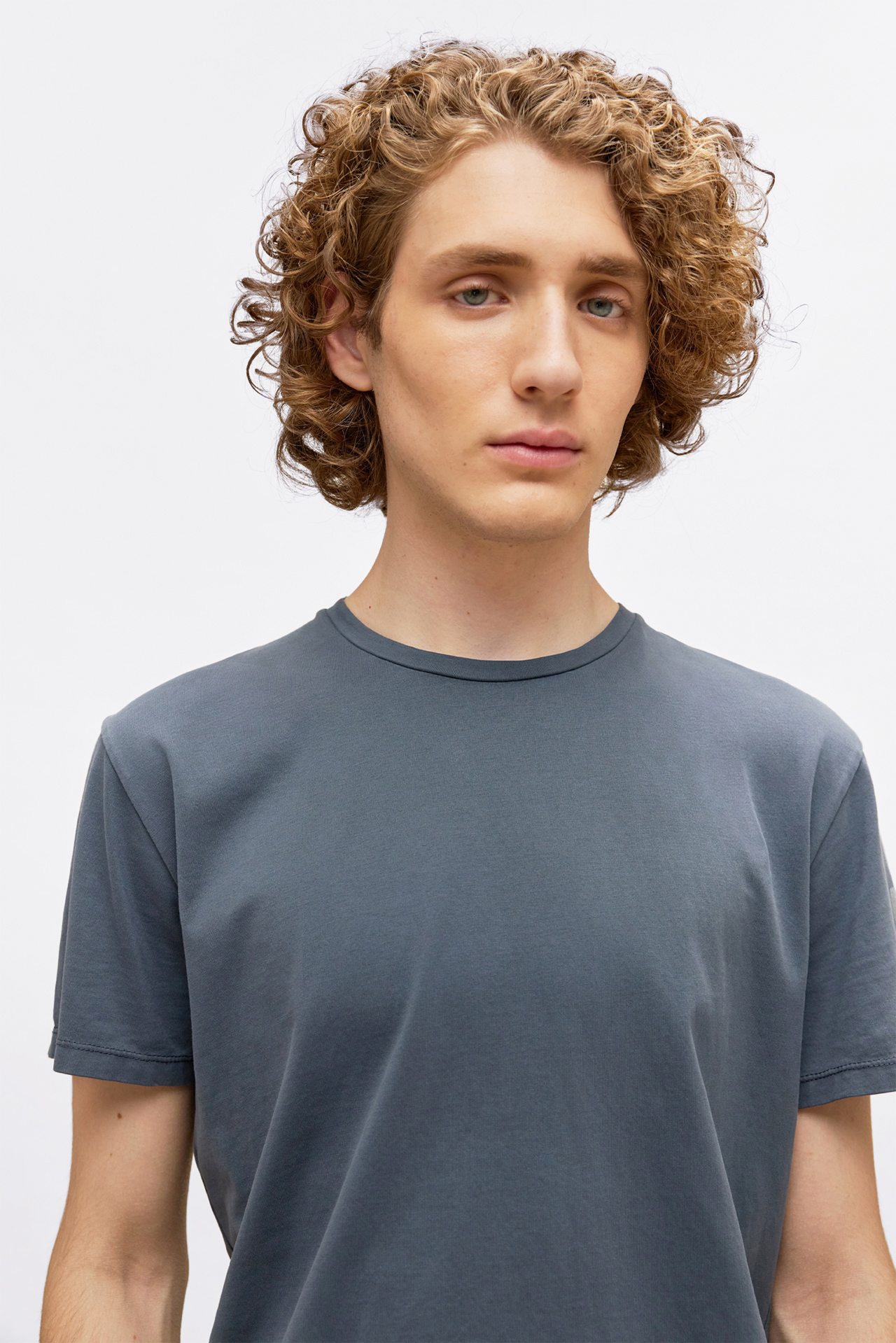 Curved Hem T-Shirt