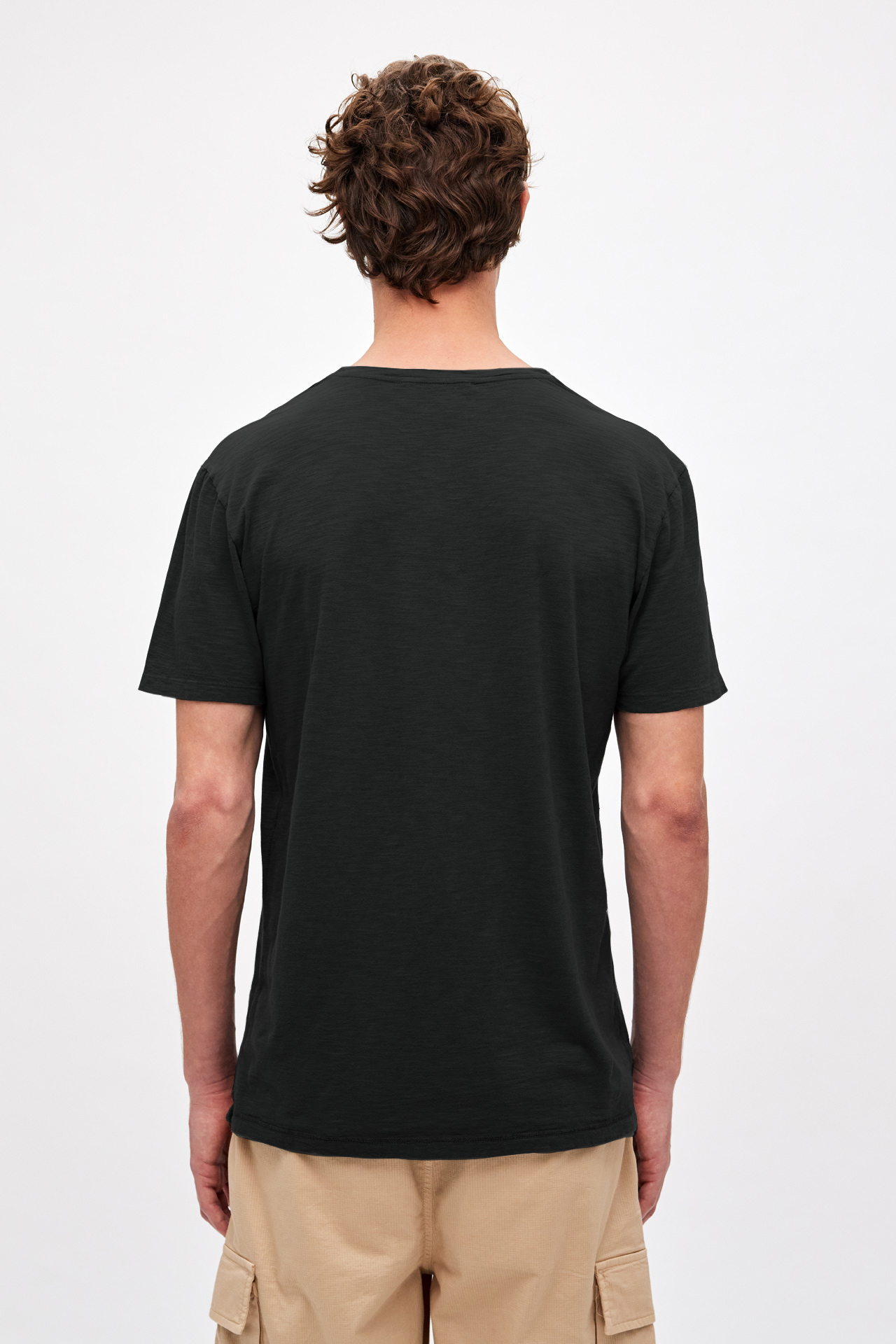 Open Stiches Asymmetric T-Shirt