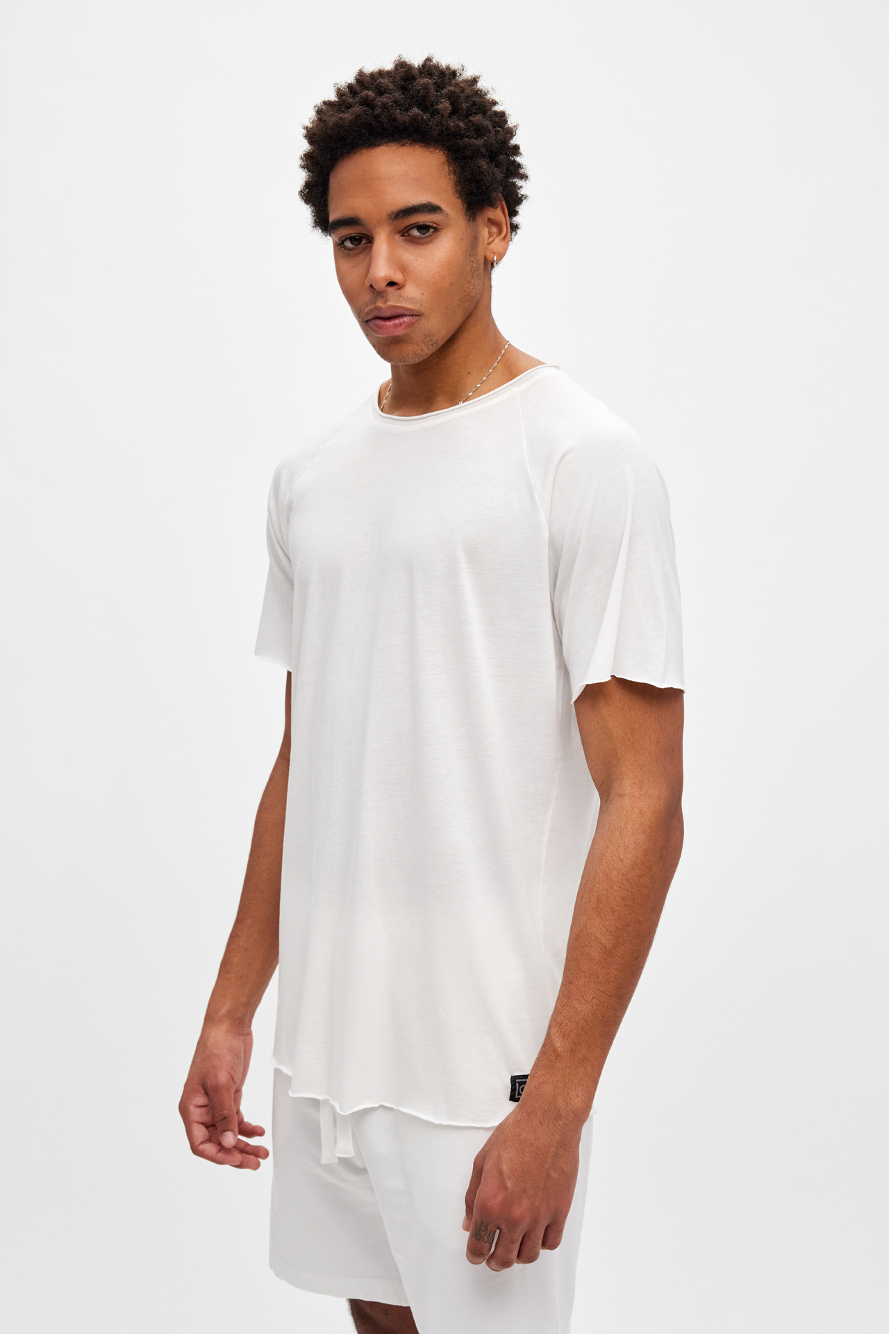 Classic Raw Cut Raglan T-Shirt