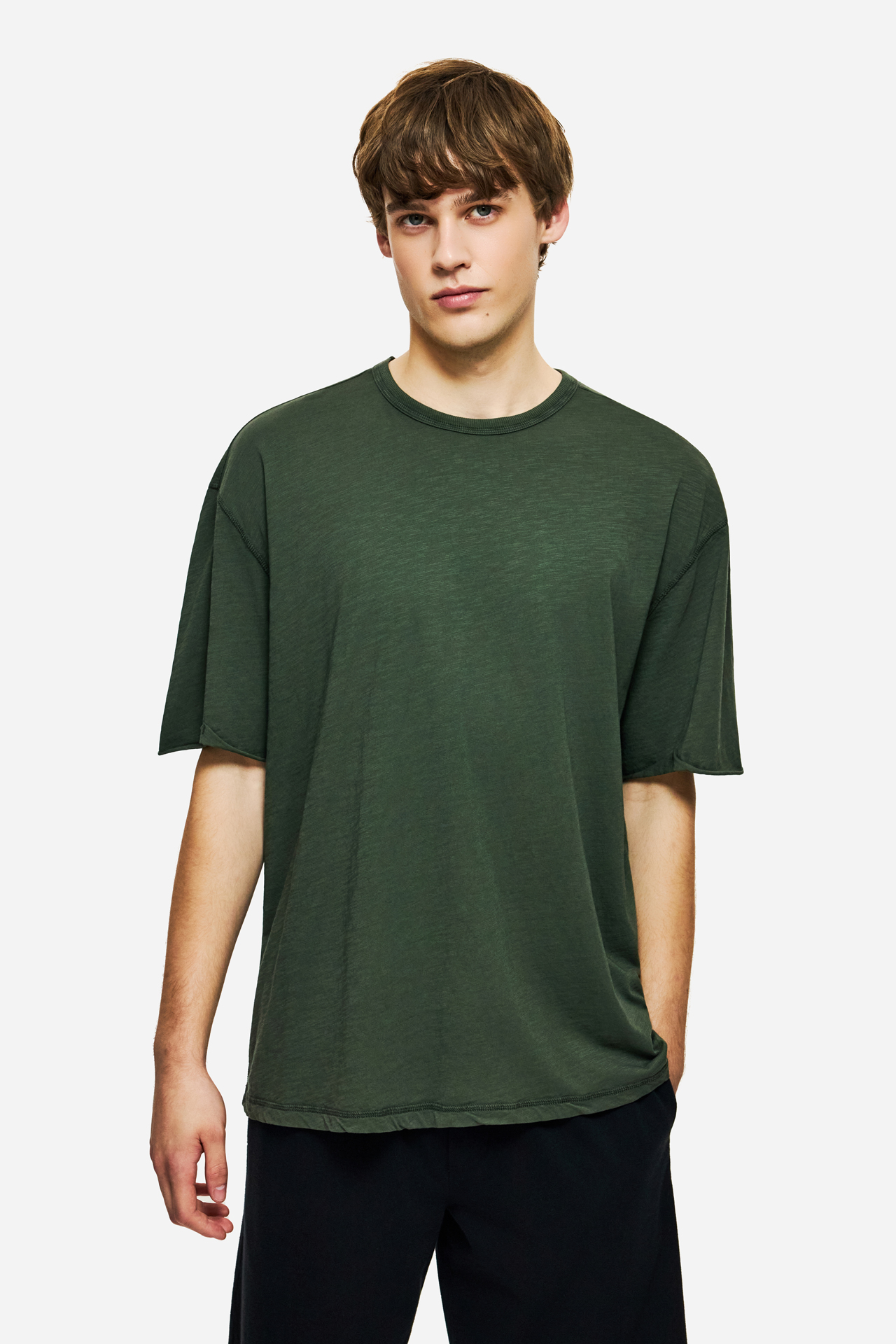 OVERSIZED T-SHIRT WITH STITCHES