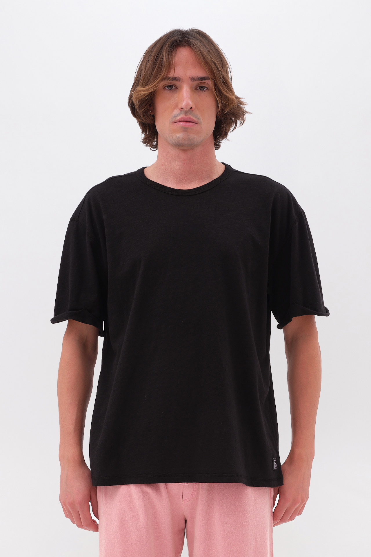 OVERSIZED T-SHIRT WITH STITCHES