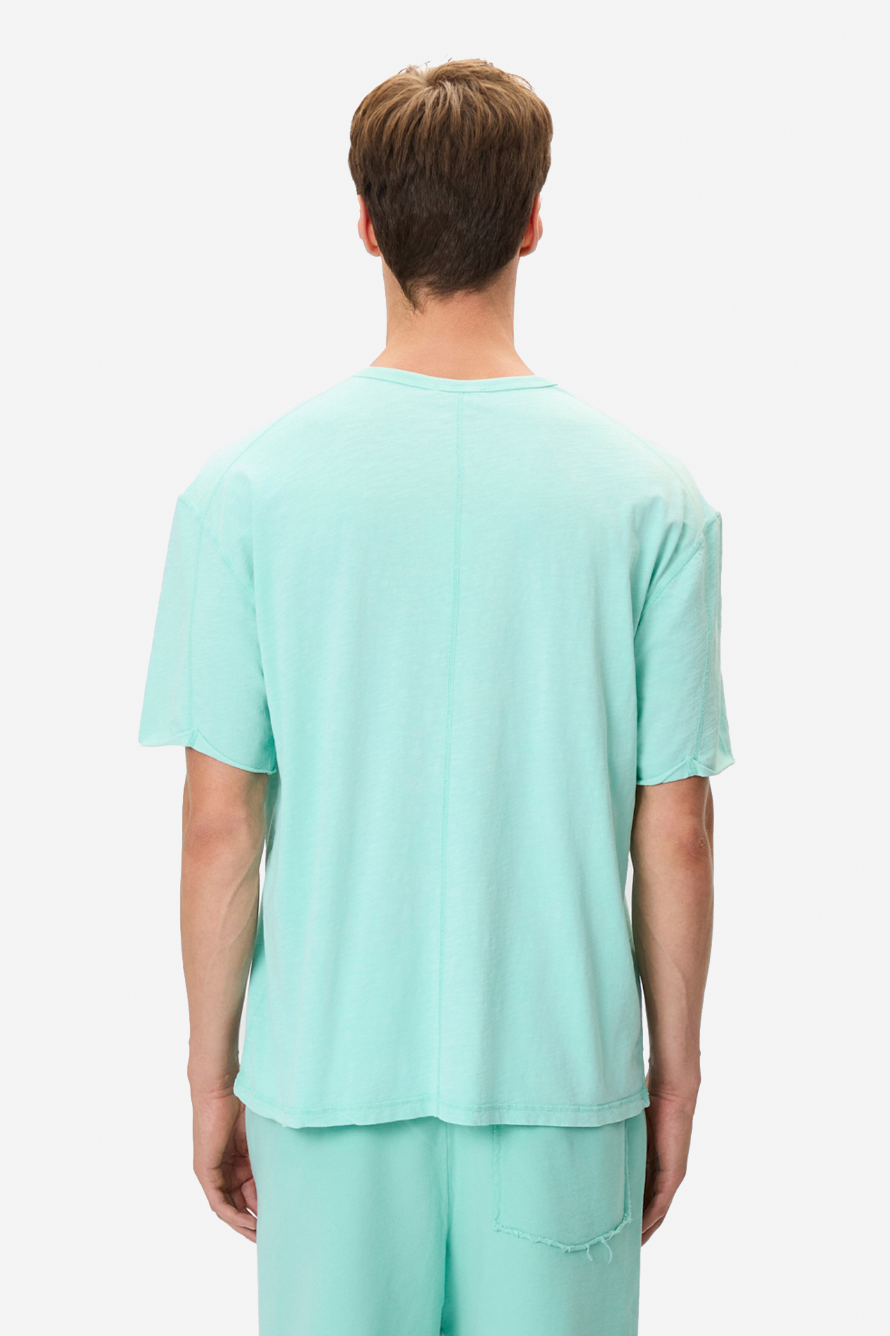 OVERSIZED T-SHIRT WITH STITCHES