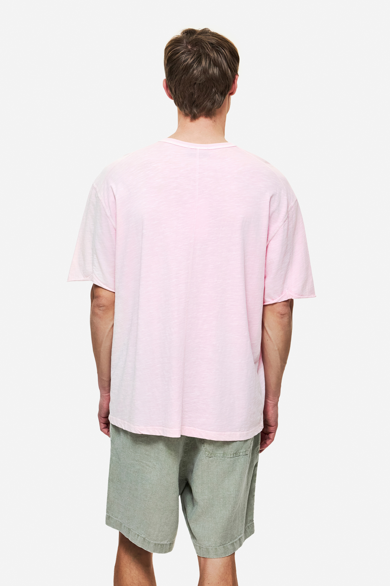 OVERSIZED T-SHIRT WITH STITCHES