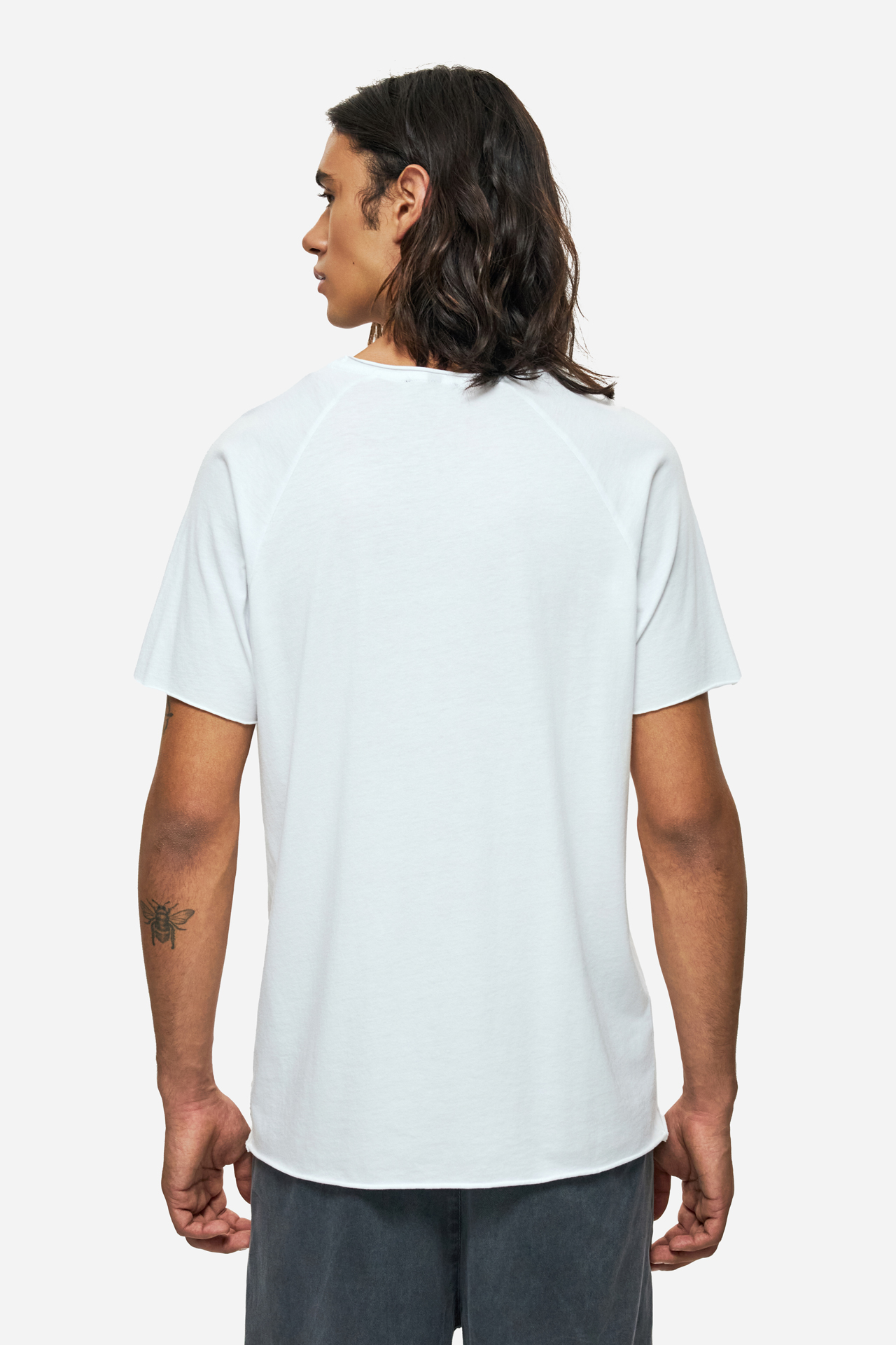 RAW EDGE RAGLAN T-SHIRT