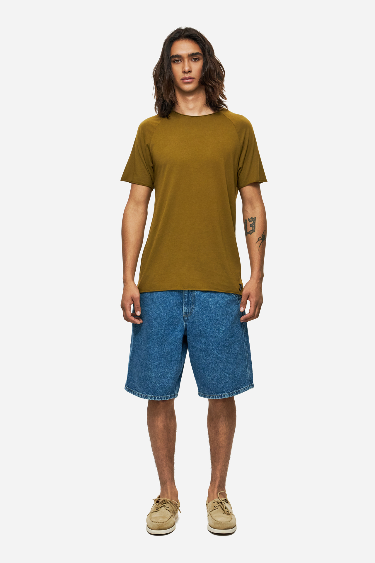 RAW EDGE RAGLAN T-SHIRT