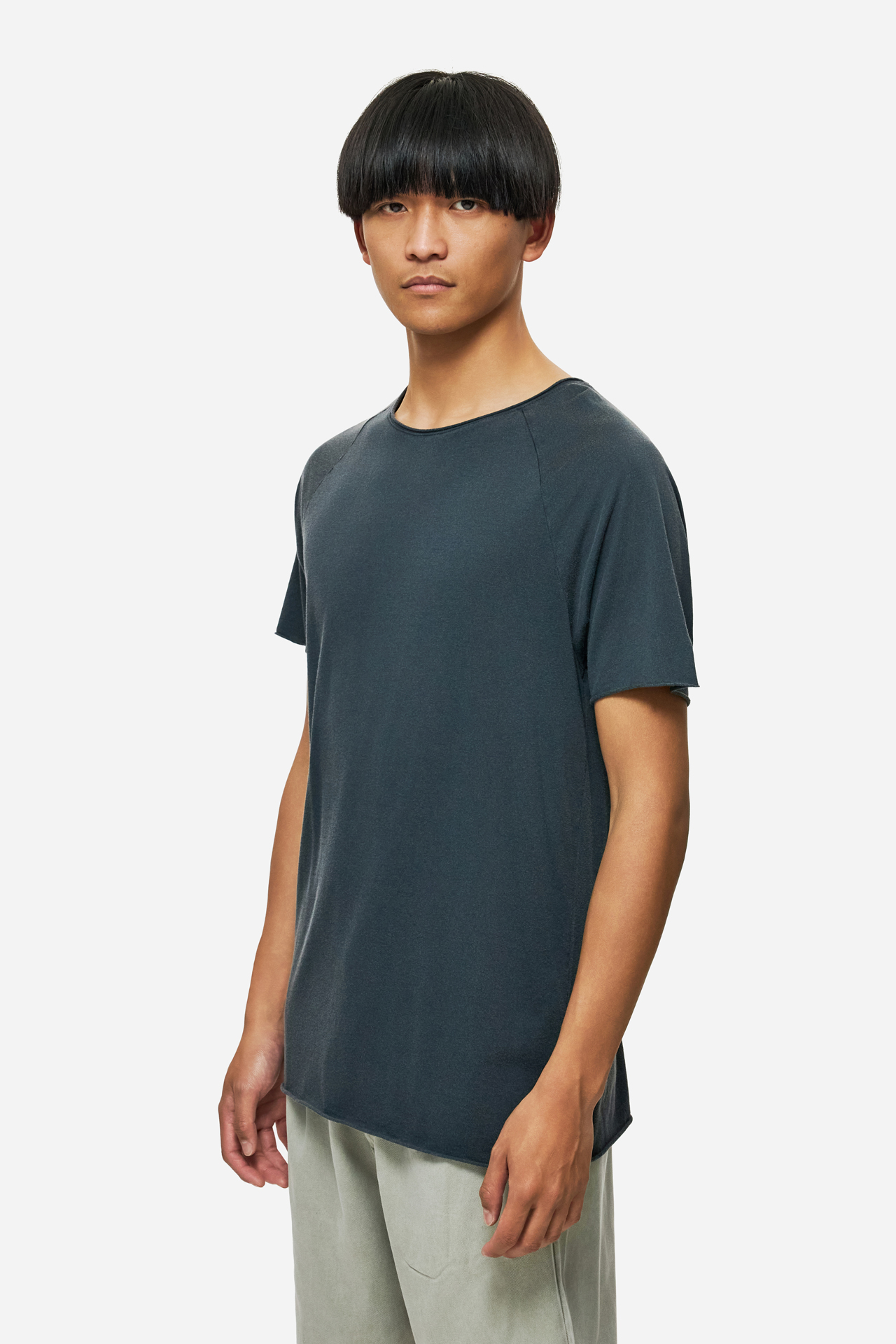 RAW EDGE RAGLAN T-SHIRT