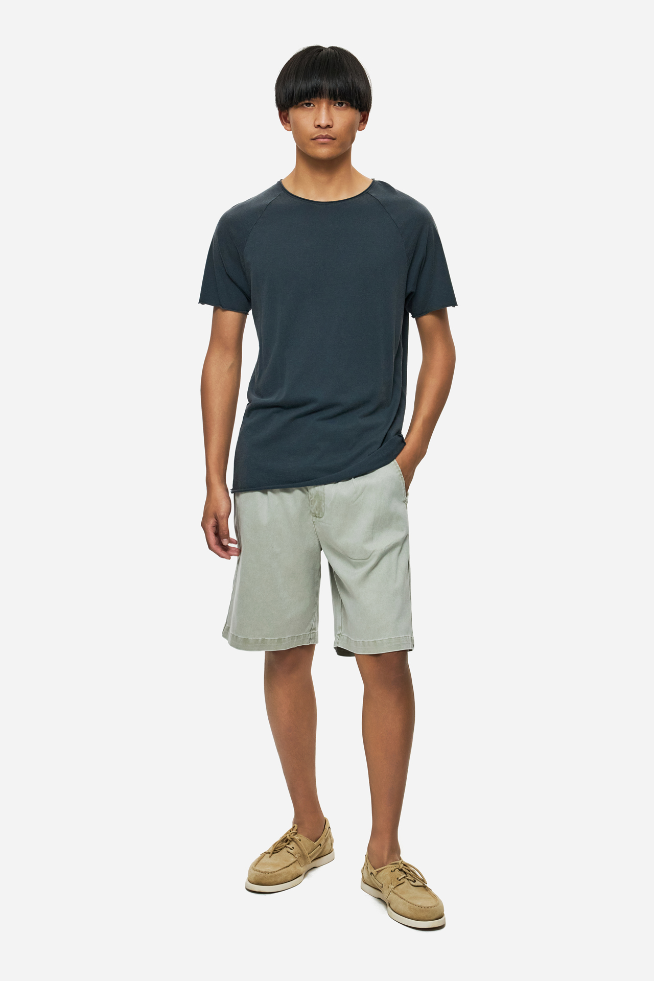 RAW EDGE RAGLAN T-SHIRT