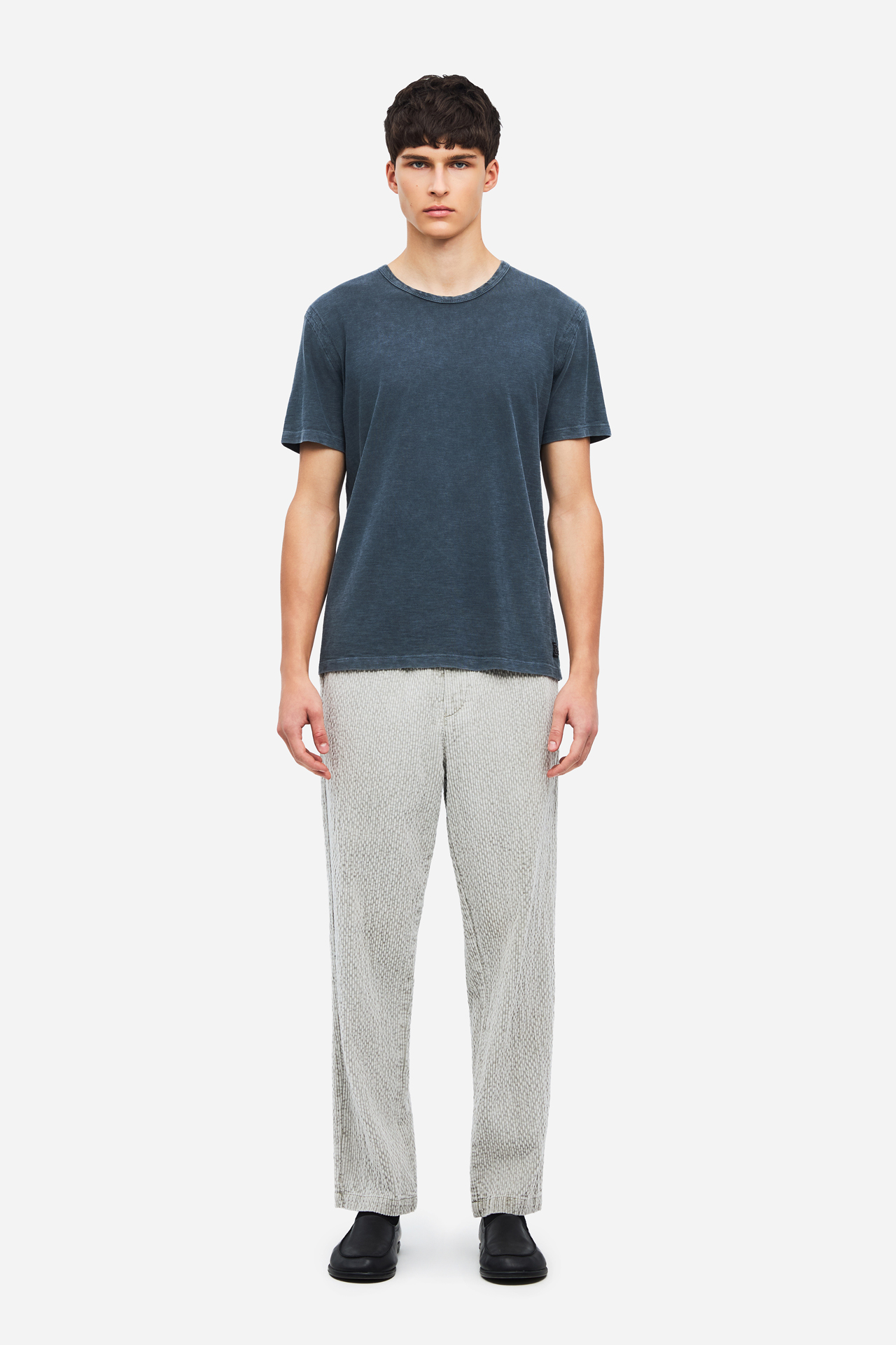 SLUB T-SHIRT WITH SEAM DETAIL