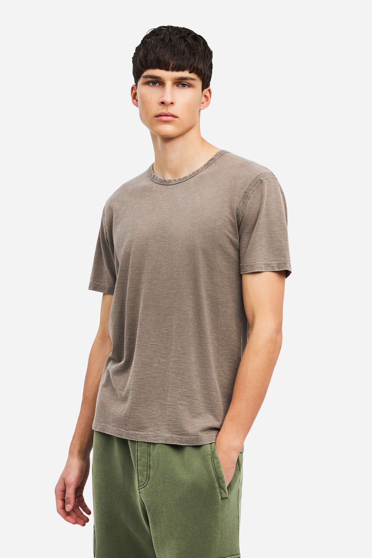 SLUB T-SHIRT WITH SEAM DETAIL