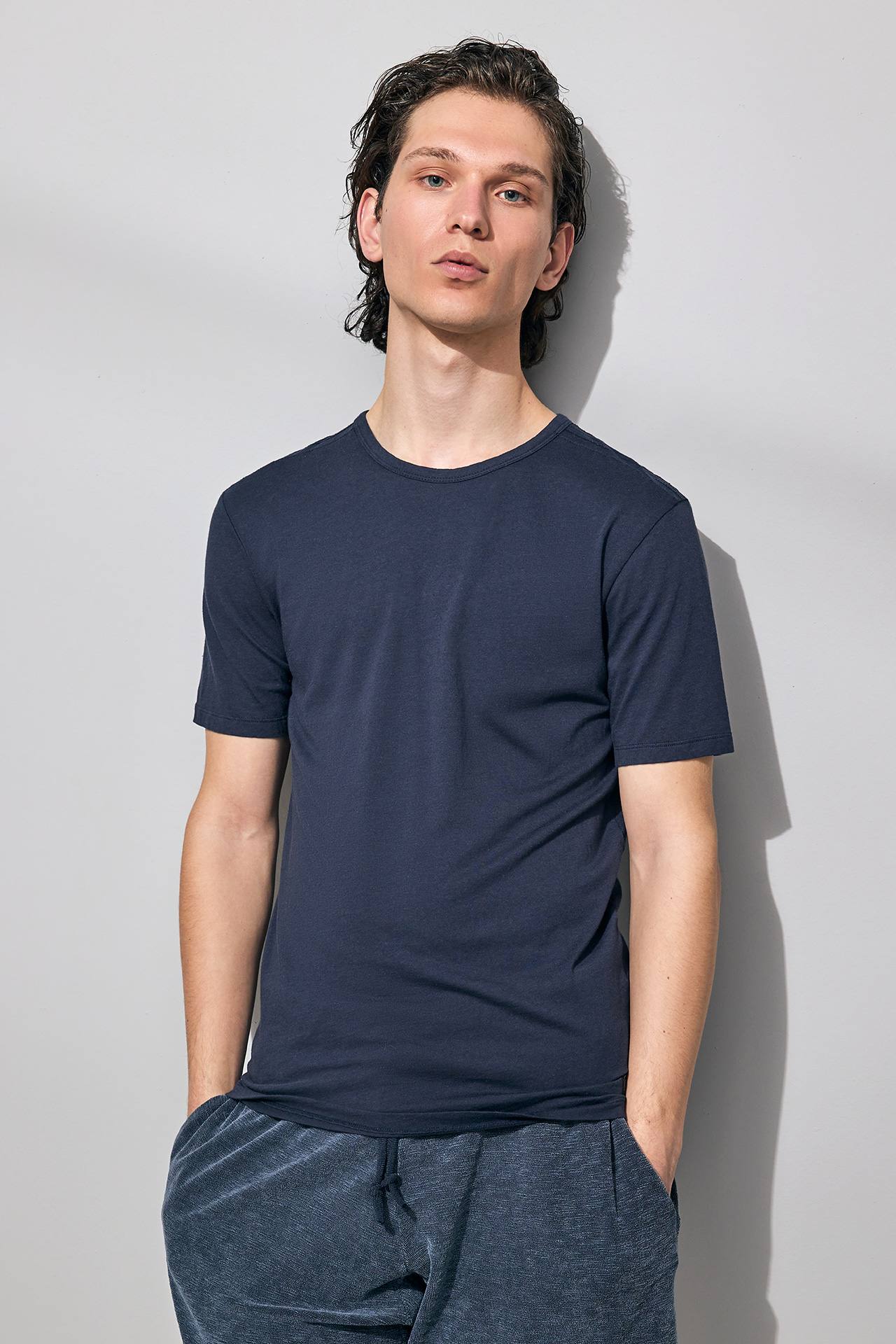 ORGANIC MODAL SHOULDER STITCHING TEE