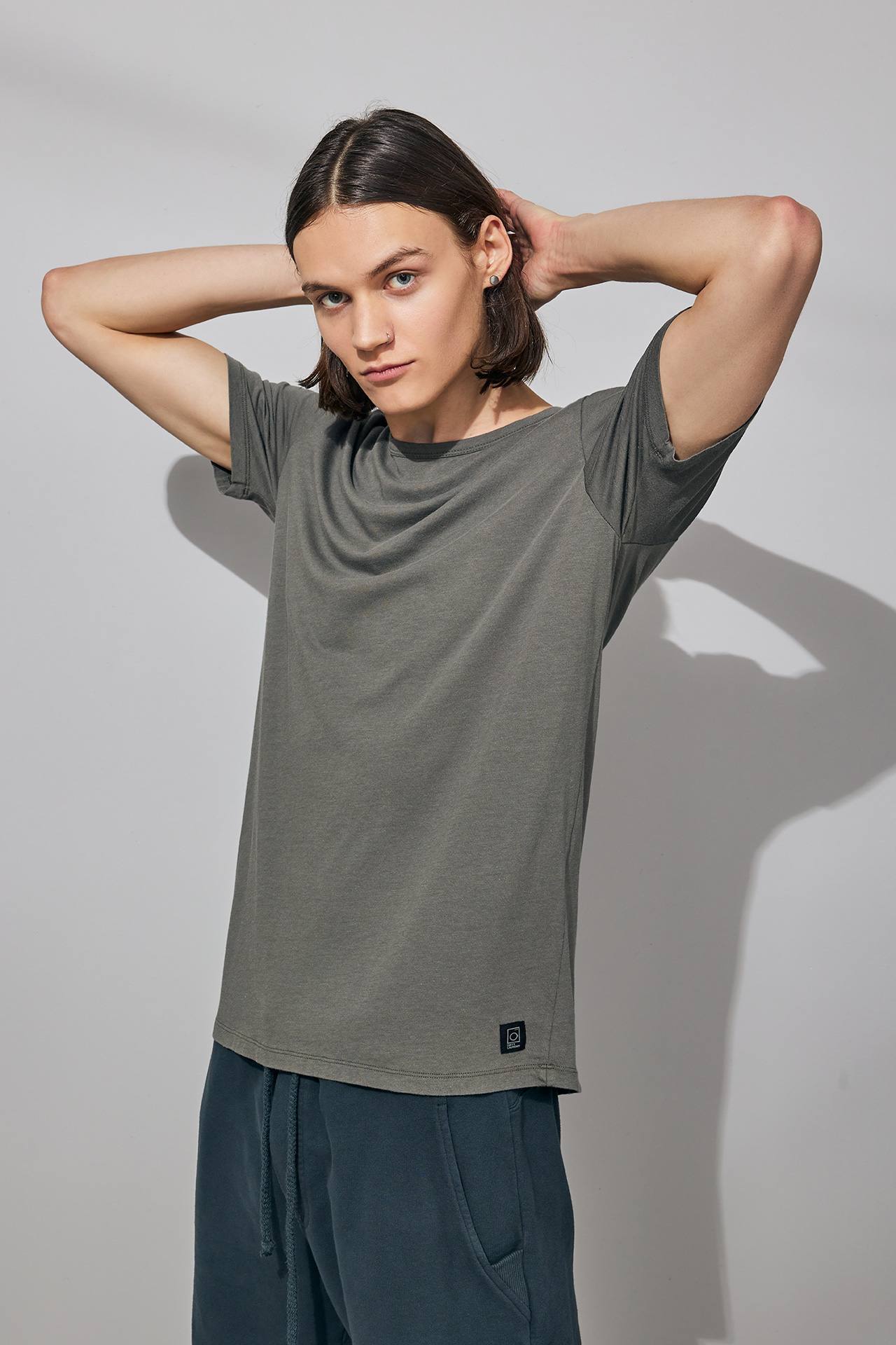 ORGANIC MODAL SHOULDER STITCHING TEE