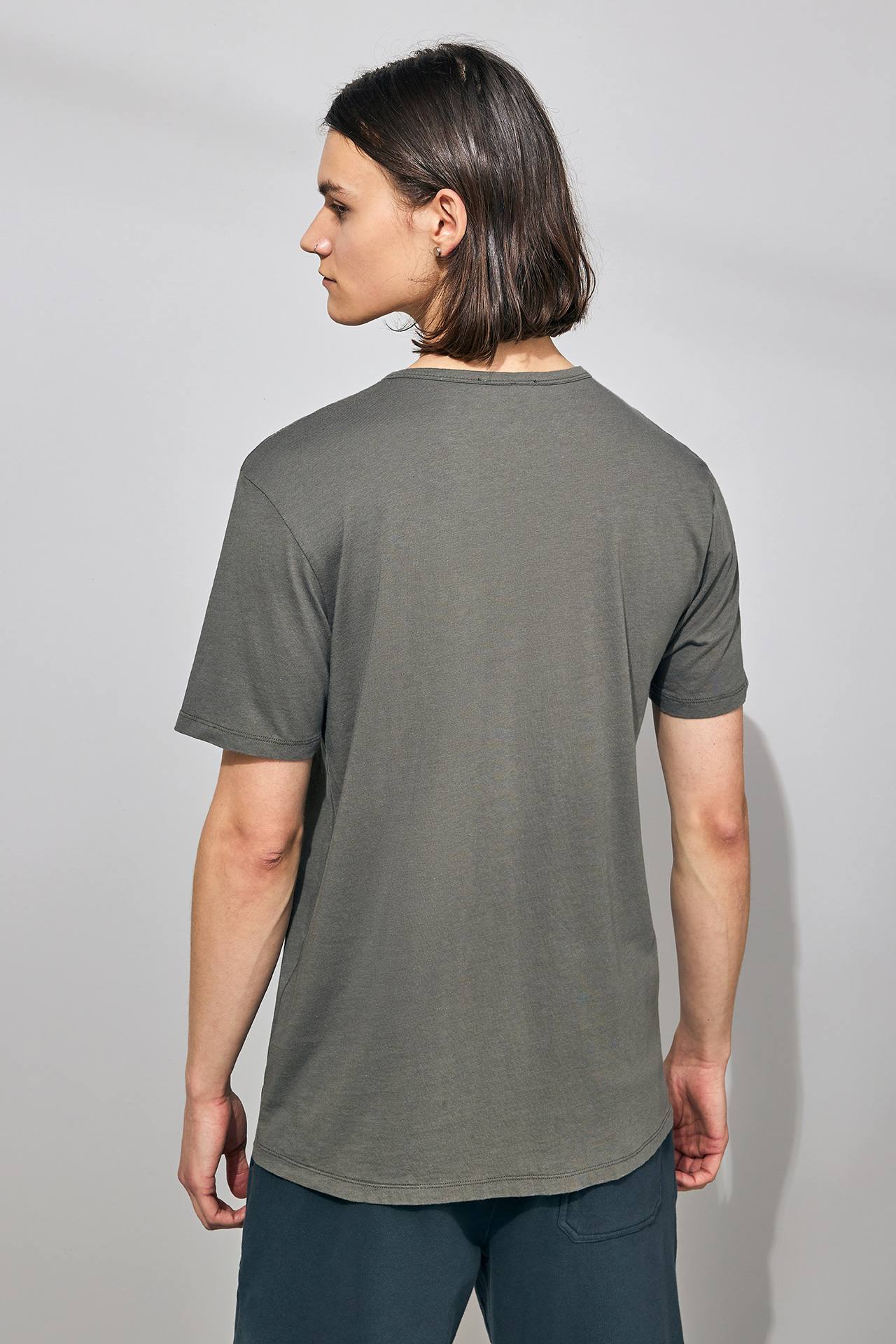 ORGANIC MODAL SHOULDER STITCHING TEE