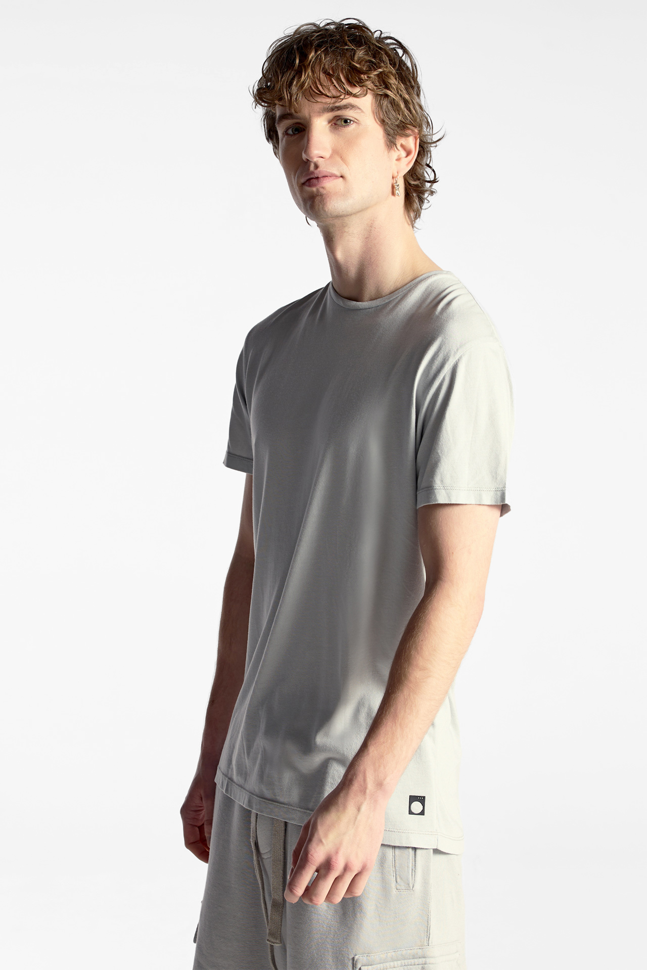 Curved Hem Shortsleeve