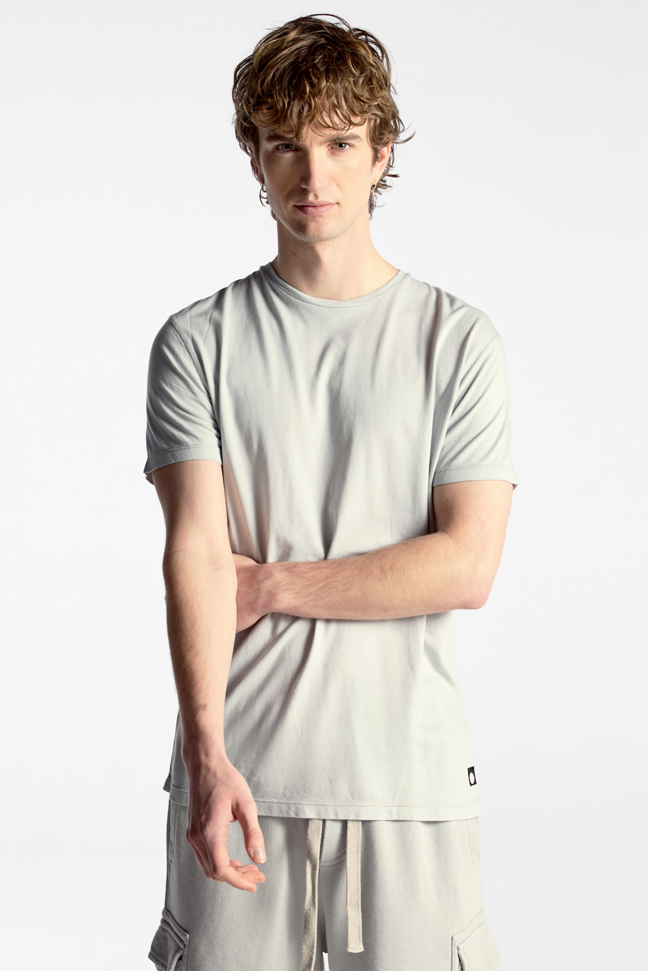 Curved Hem Shortsleeve