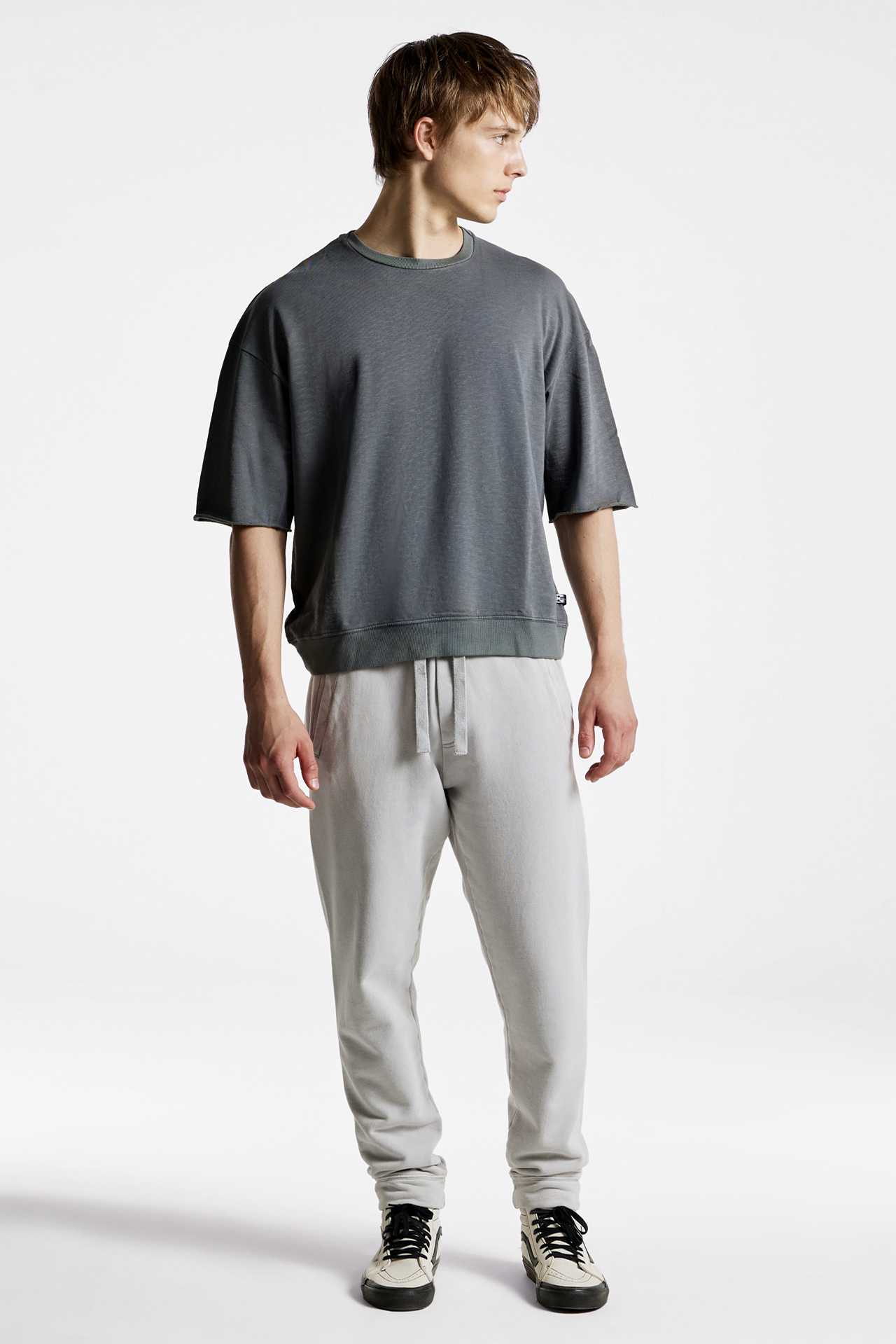 Relaxed Fit With Neck Detail T-Shirt