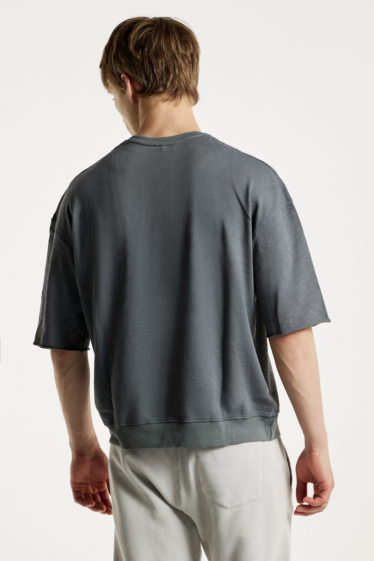 Relaxed Fit With Neck Detail T-Shirt