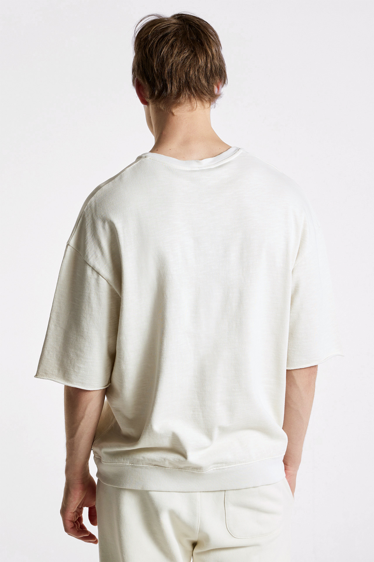 Relaxed Fit With Neck Detail T-Shirt