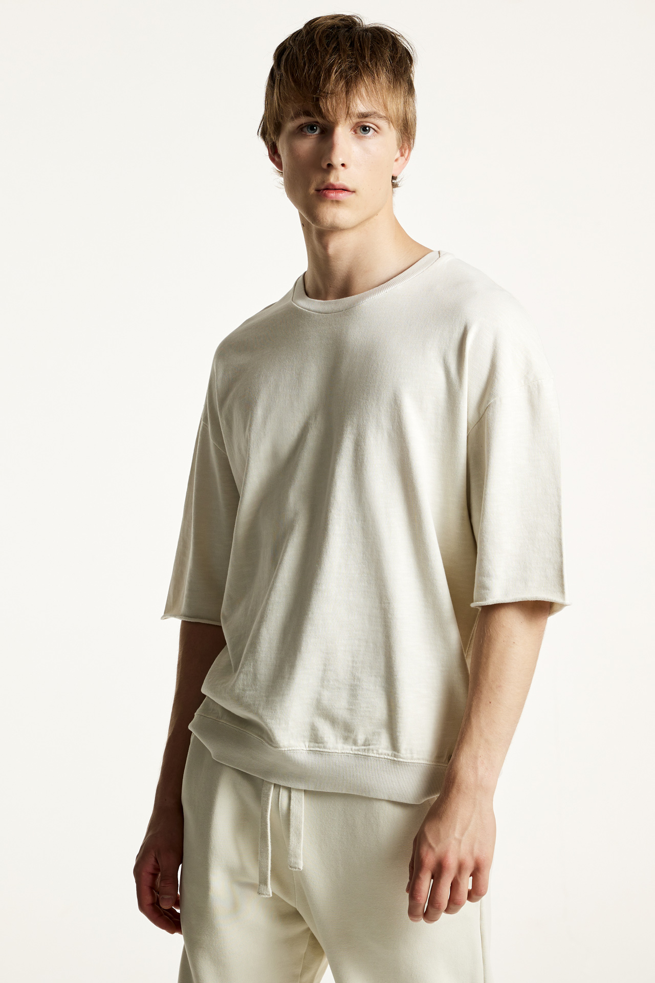 Relaxed Fit With Neck Detail T-Shirt