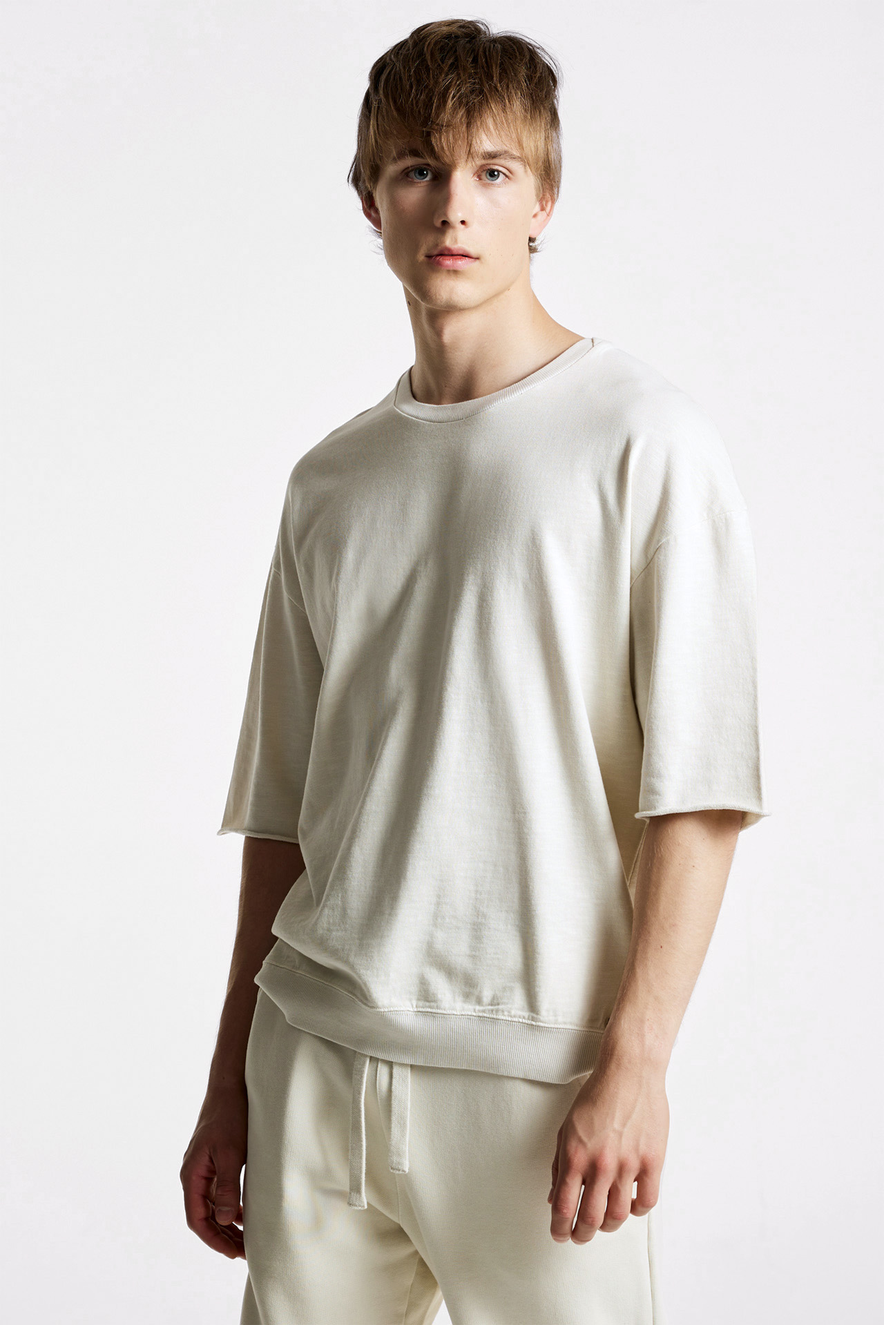 Relaxed Fit With Neck Detail T-Shirt