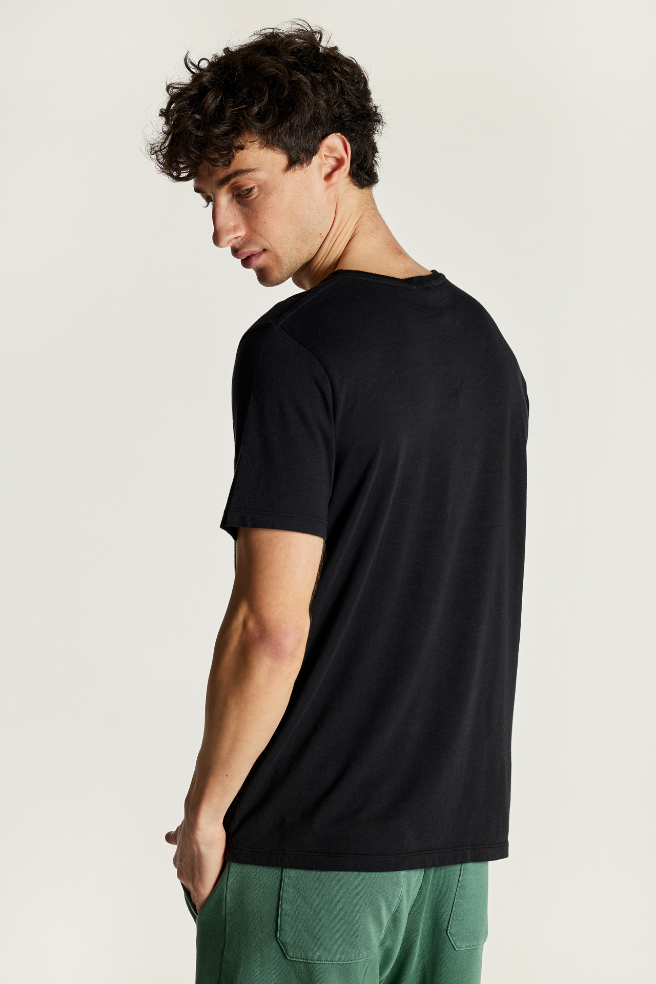 Scoop-Neck Shortsleeve