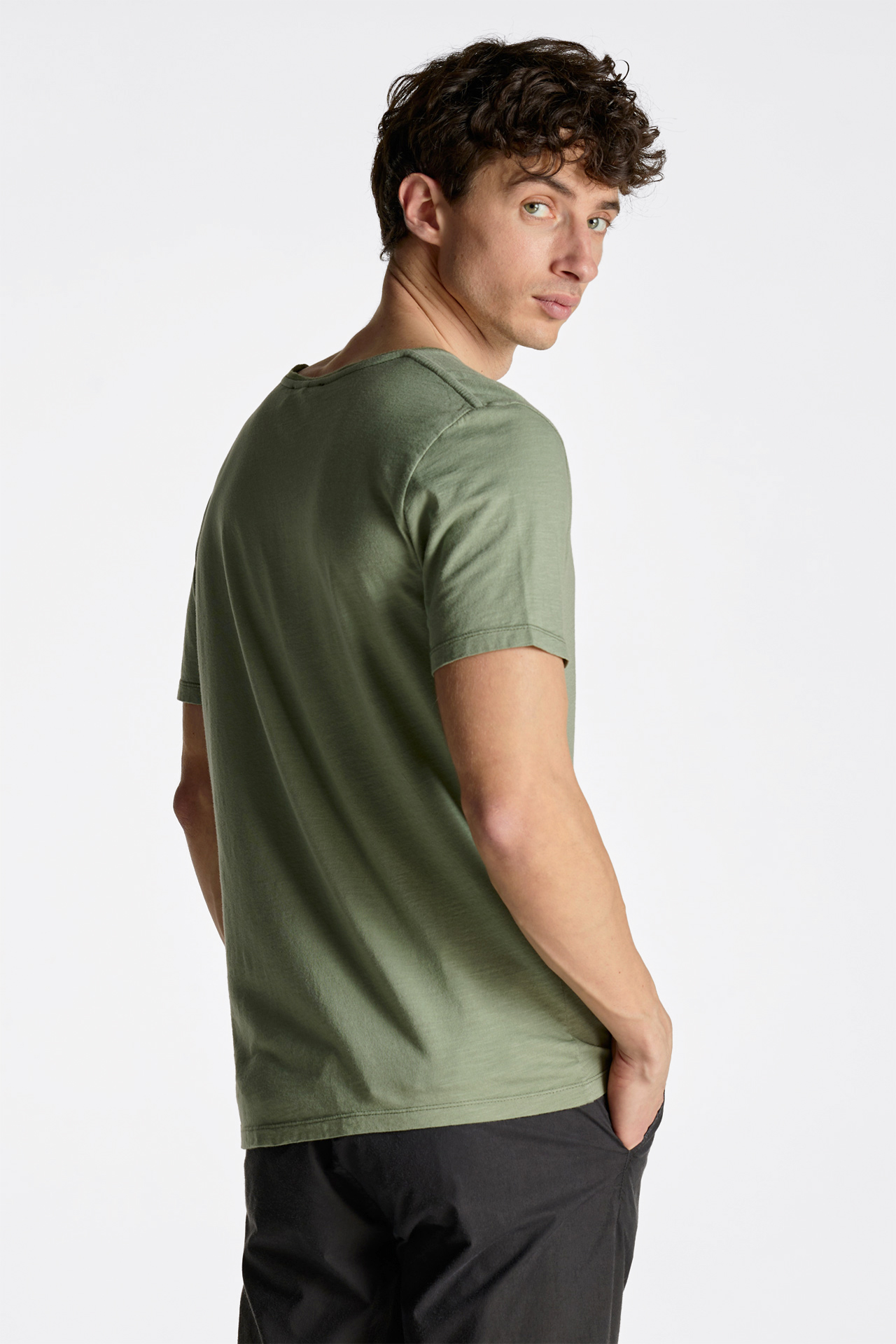 Scoop-Neck Shortsleeve
