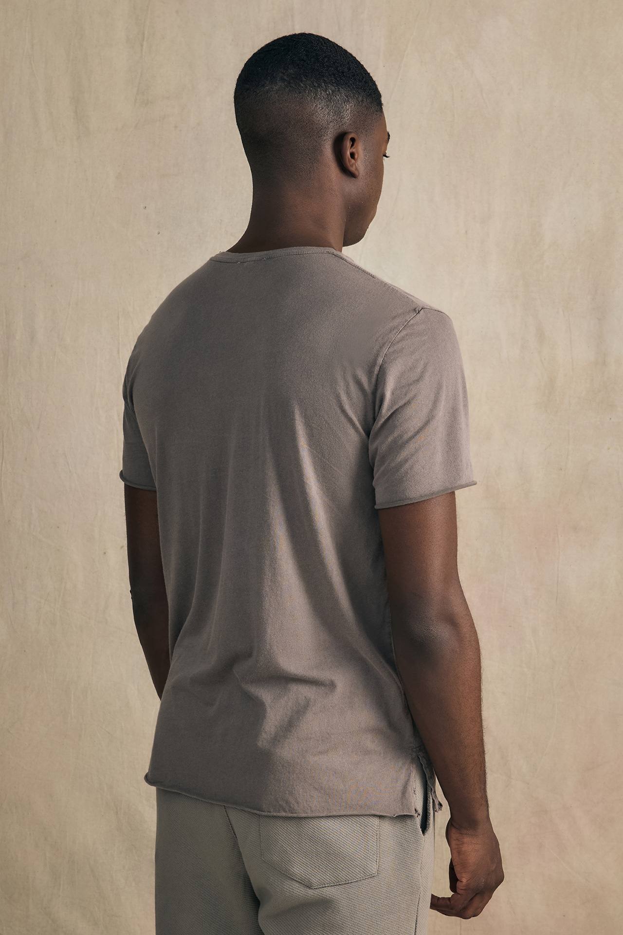 MODAL ACID RAW CUT TEE