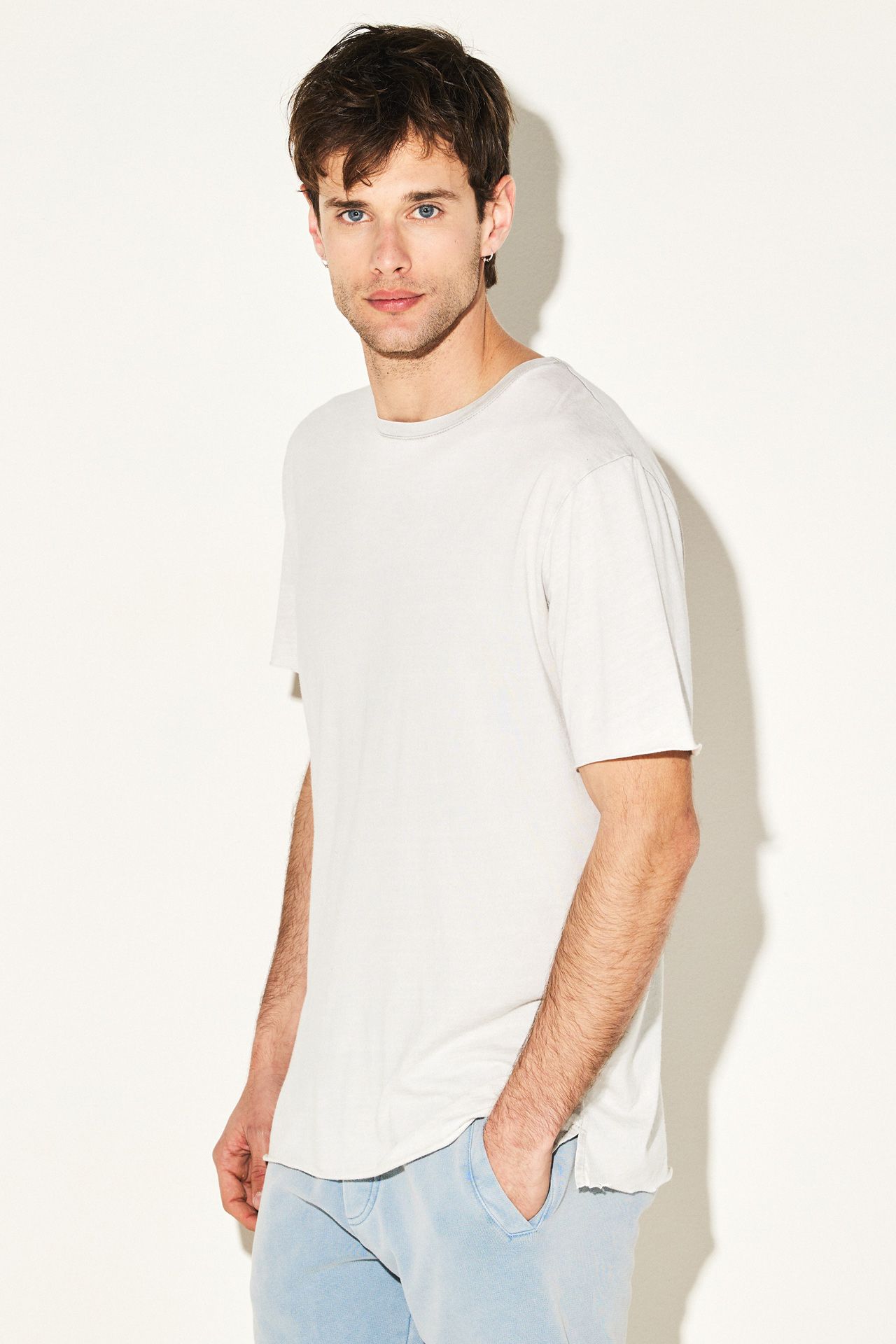 MODAL ACID RAW CUT TEE