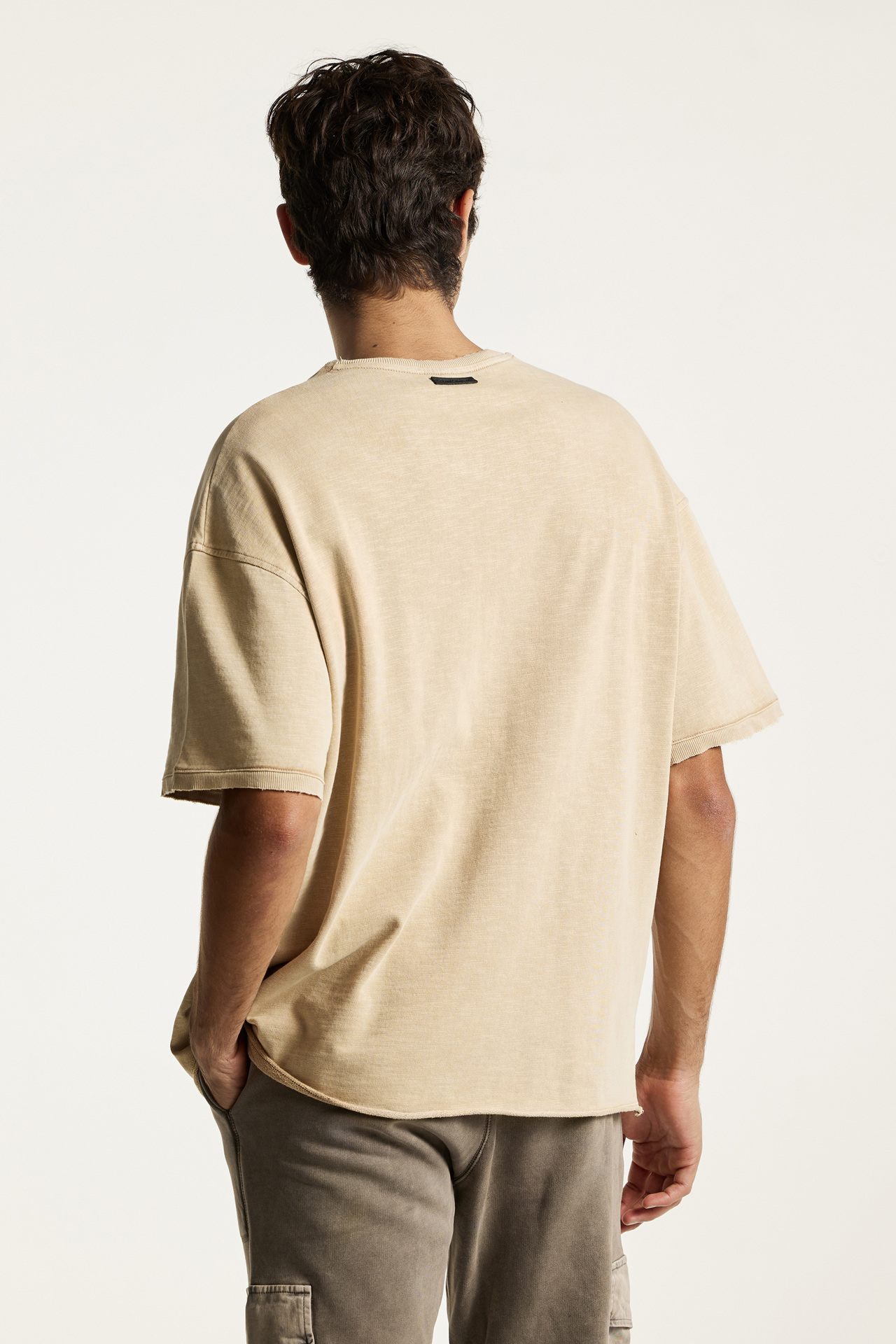 Free Cut Detail T-Shirt