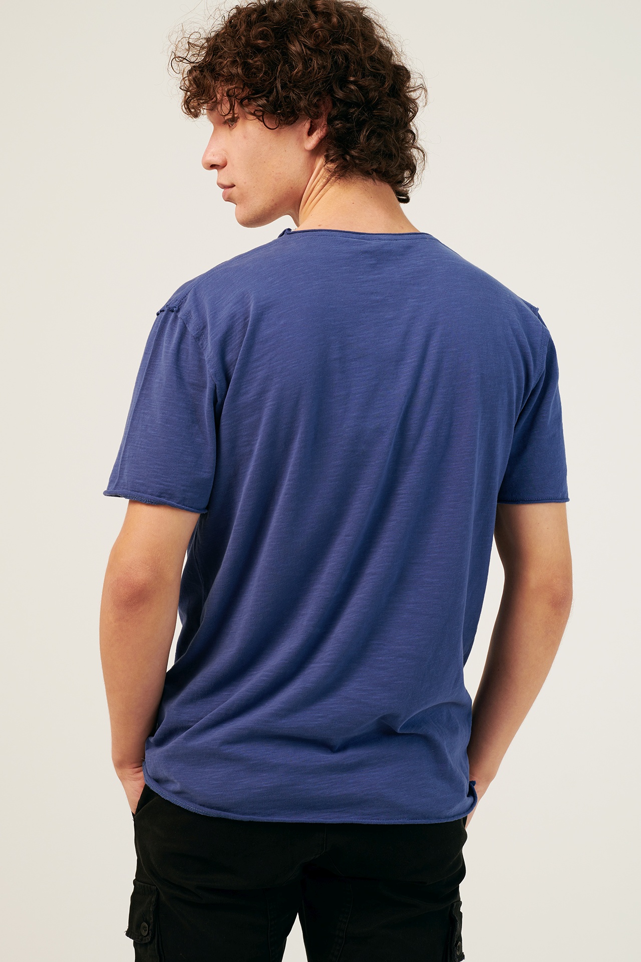 SLUB JERSEY CREWNECK T-SHIRT