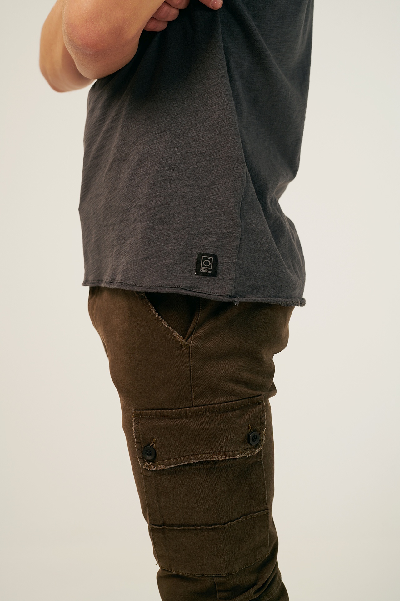 SLUB JERSEY CREWNECK T-SHIRT