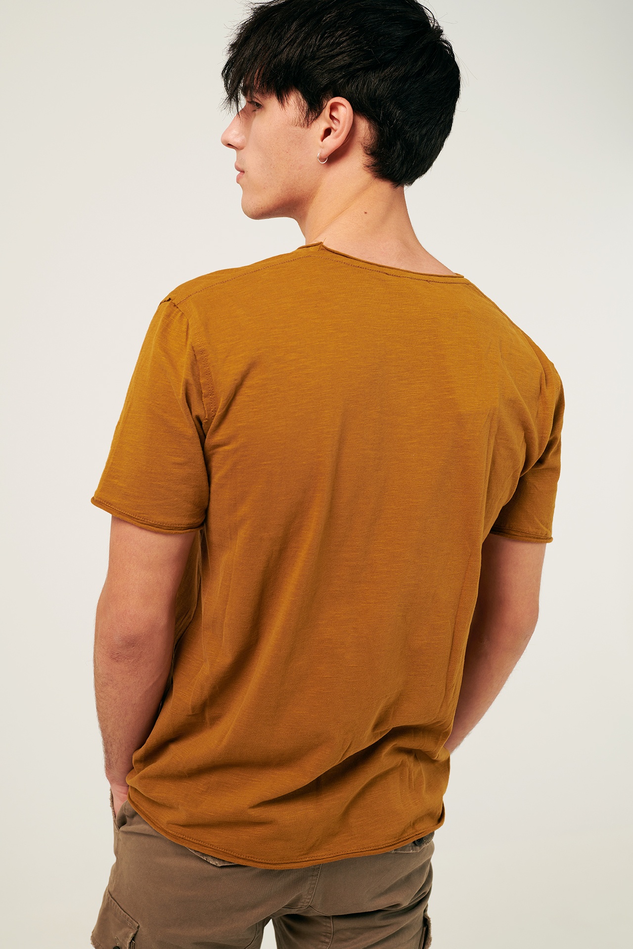 SLUB JERSEY CREWNECK T-SHIRT