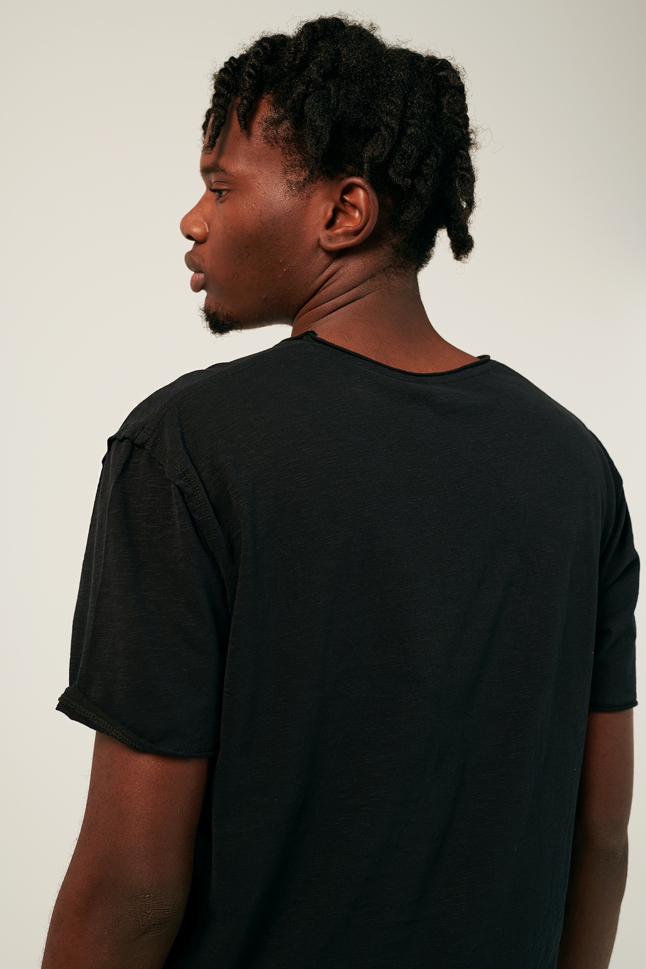 SLUB JERSEY CREWNECK T-SHIRT
