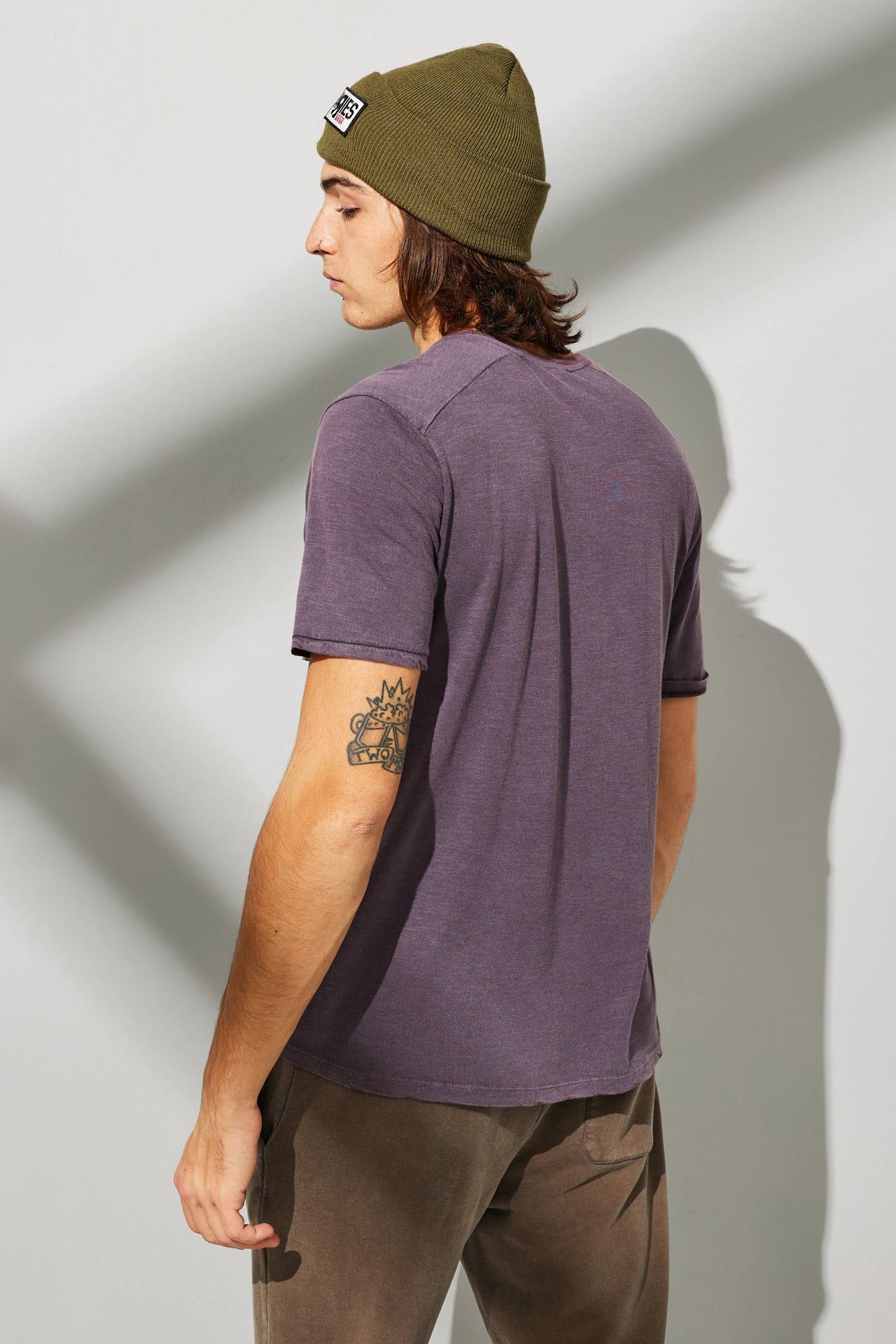 ACID MODAL RIB NECK TEE