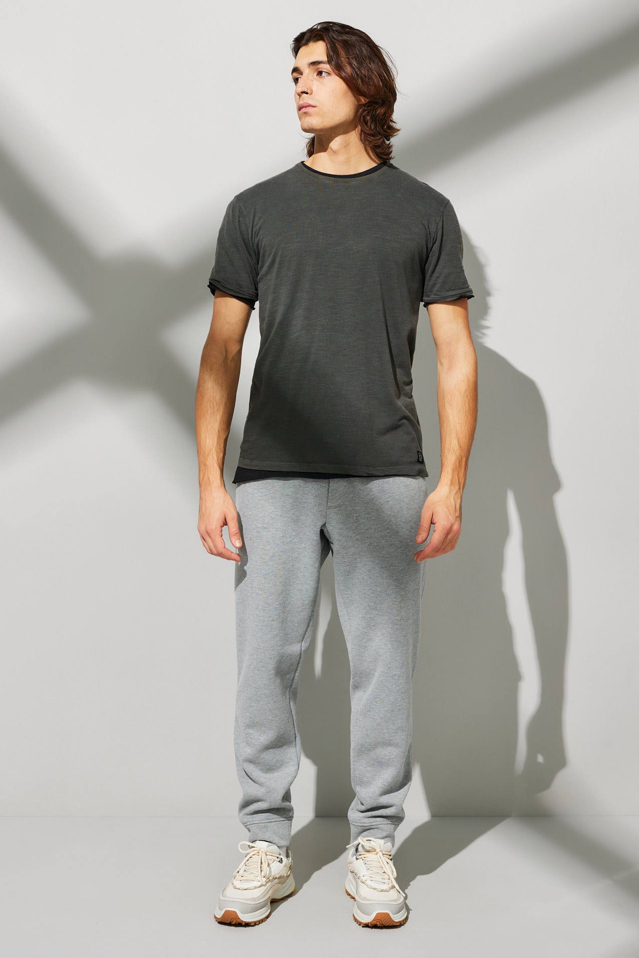 ACID MODAL RIB NECK TEE